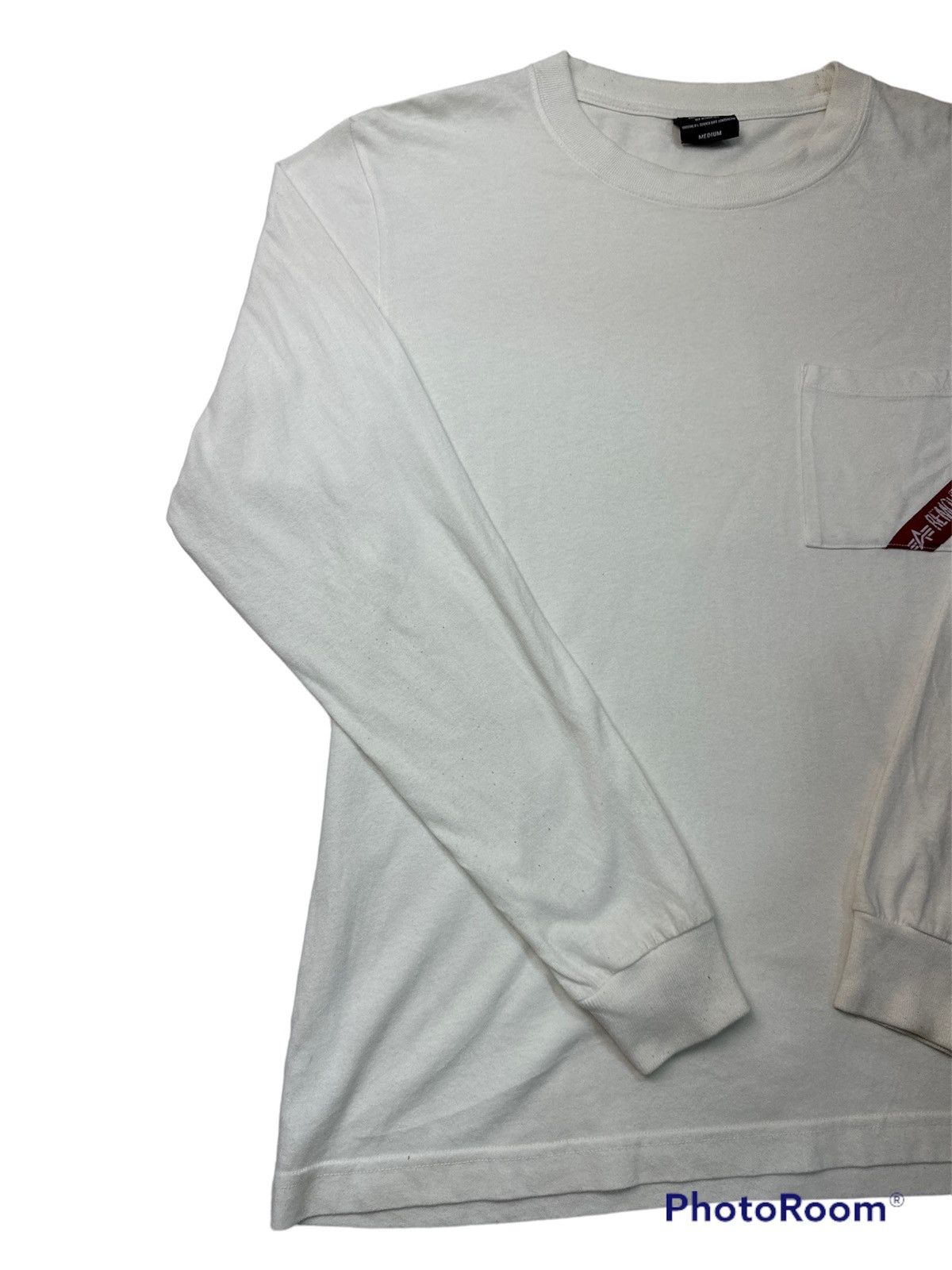 Alpha Industries Alpha Industries long sleave single pocket tshirt Size US M / EU 48-50 / 2 - 3 Thumbnail
