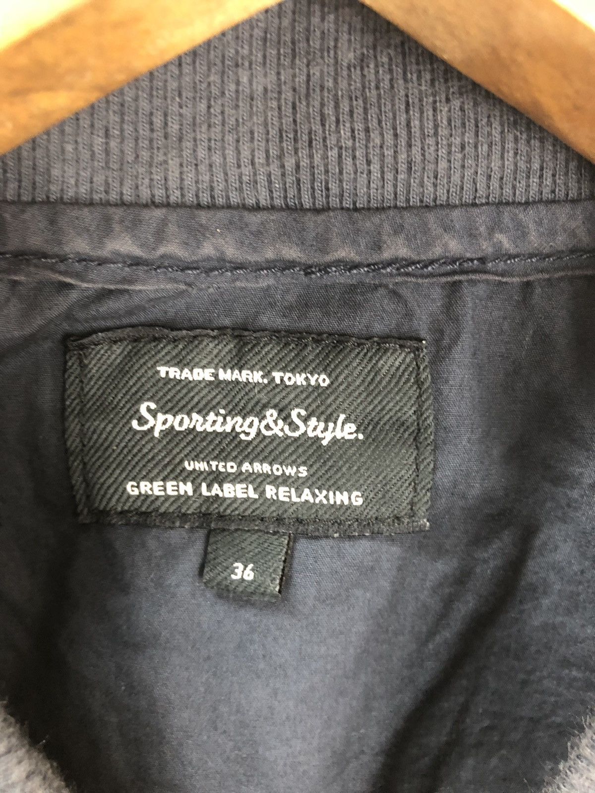 Japanese Brand × United Arrows United Arrows Sporting & Style Green Label Relaxing Jacket Size US M / EU 48-50 / 2 - 3 Thumbnail