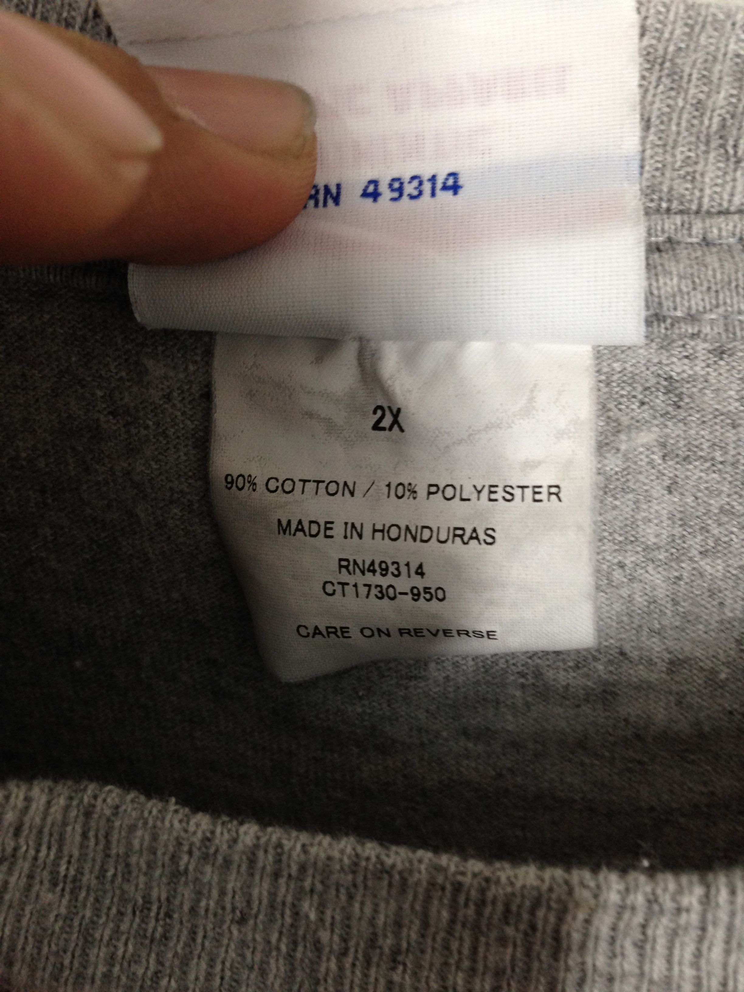 Champion Champion Long Sleeve T-Shirts Size US XXL / EU 58 / 5 - 4 Thumbnail