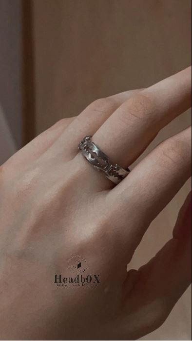 Vintage Titanium Steel Blade Ring Size ONE SIZE - 2 Thumbnail