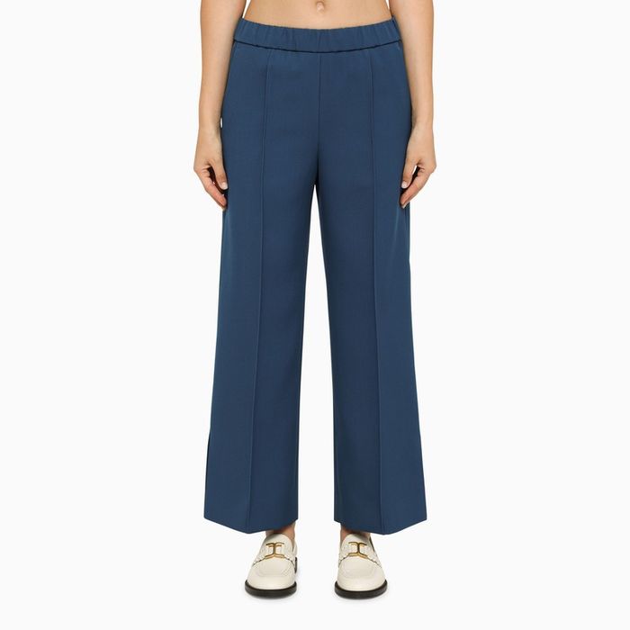 Jil Sander Jil Sander Bermuda in lana dark sky main image 1