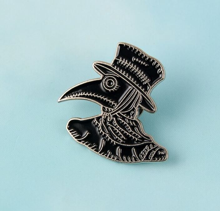 Vintage Plague Doctor Pins Size ONE SIZE - 3 Thumbnail