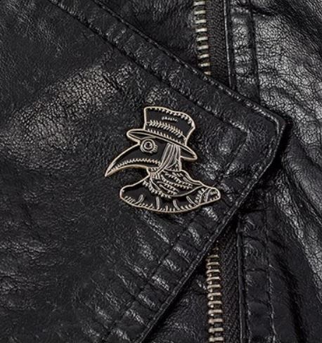 Vintage Plague Doctor Pins Size ONE SIZE - 2 Thumbnail