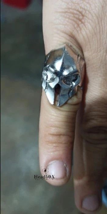 Japanese Brand Spartan Hero Helmet Mask Ring Size ONE SIZE - 4 Thumbnail