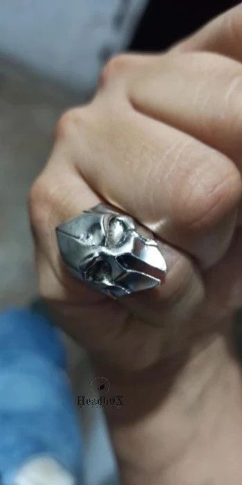 Japanese Brand Spartan Hero Helmet Mask Ring Size ONE SIZE - 3 Thumbnail