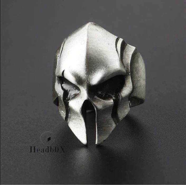Japanese Brand Spartan Hero Helmet Mask Ring Size ONE SIZE - 2 Thumbnail