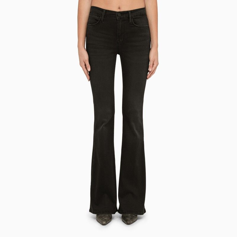Frame Frame Black Denim Flared Jeans Grailed