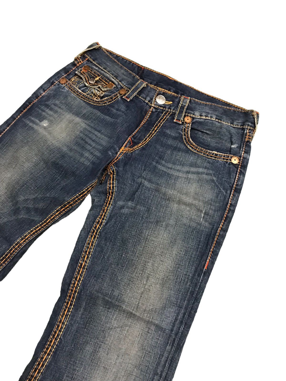 True Religion 🔥🔥BEST OFFER🔥🔥Vintage True Religion Billy Big T Denim Jeans Size US 35 - 3 Thumbnail