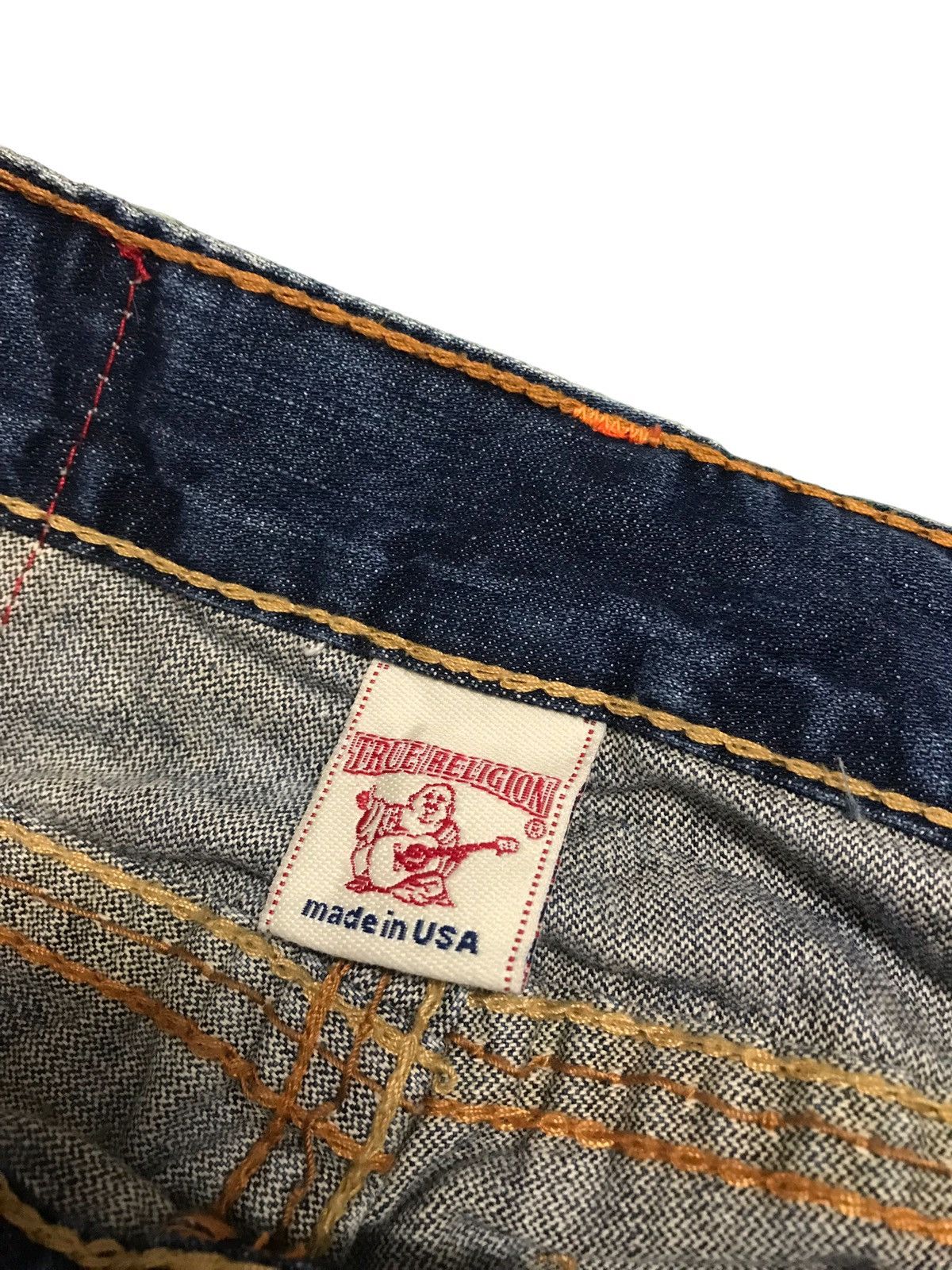 True Religion 🔥🔥BEST OFFER🔥🔥Vintage True Religion Billy Big T Denim Jeans Size US 35 - 5 Thumbnail