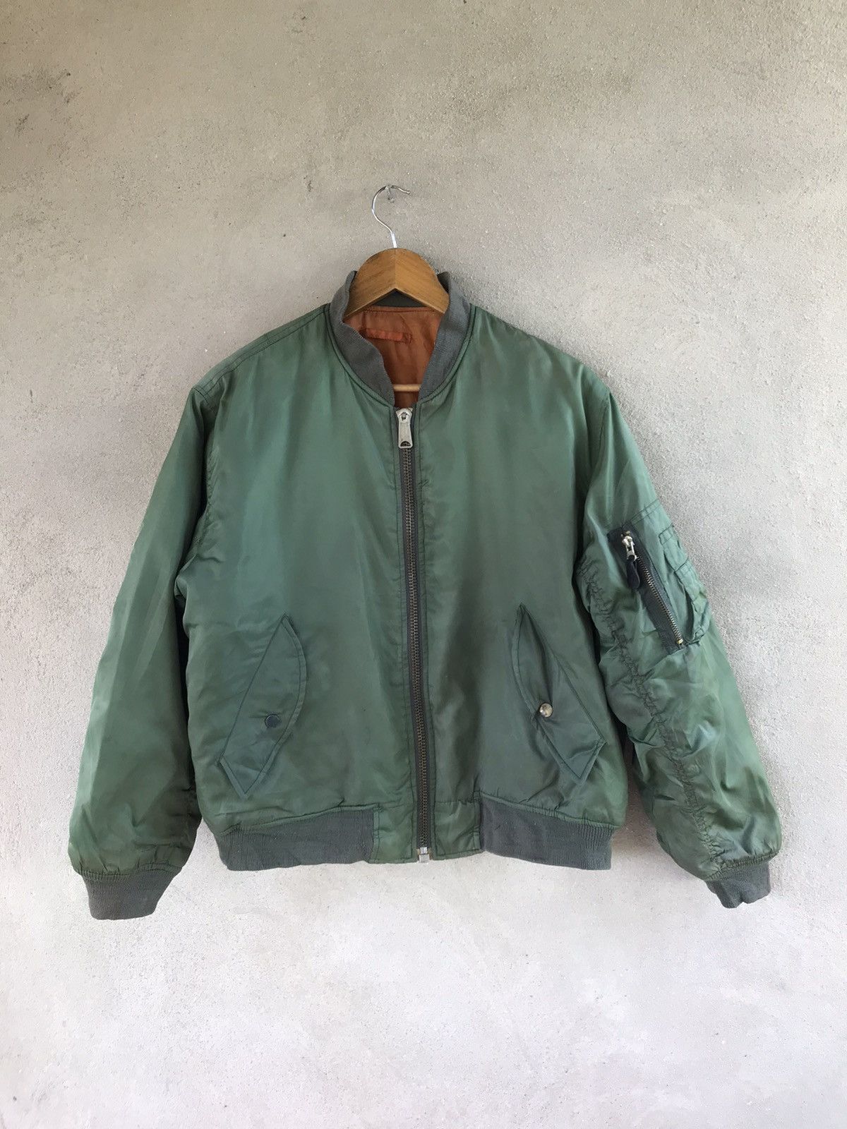 Other PATRIOT CLUB MA1 FLIGHT BOMBER JACKET Size US M / EU 48-50 / 2 - 2 Thumbnail
