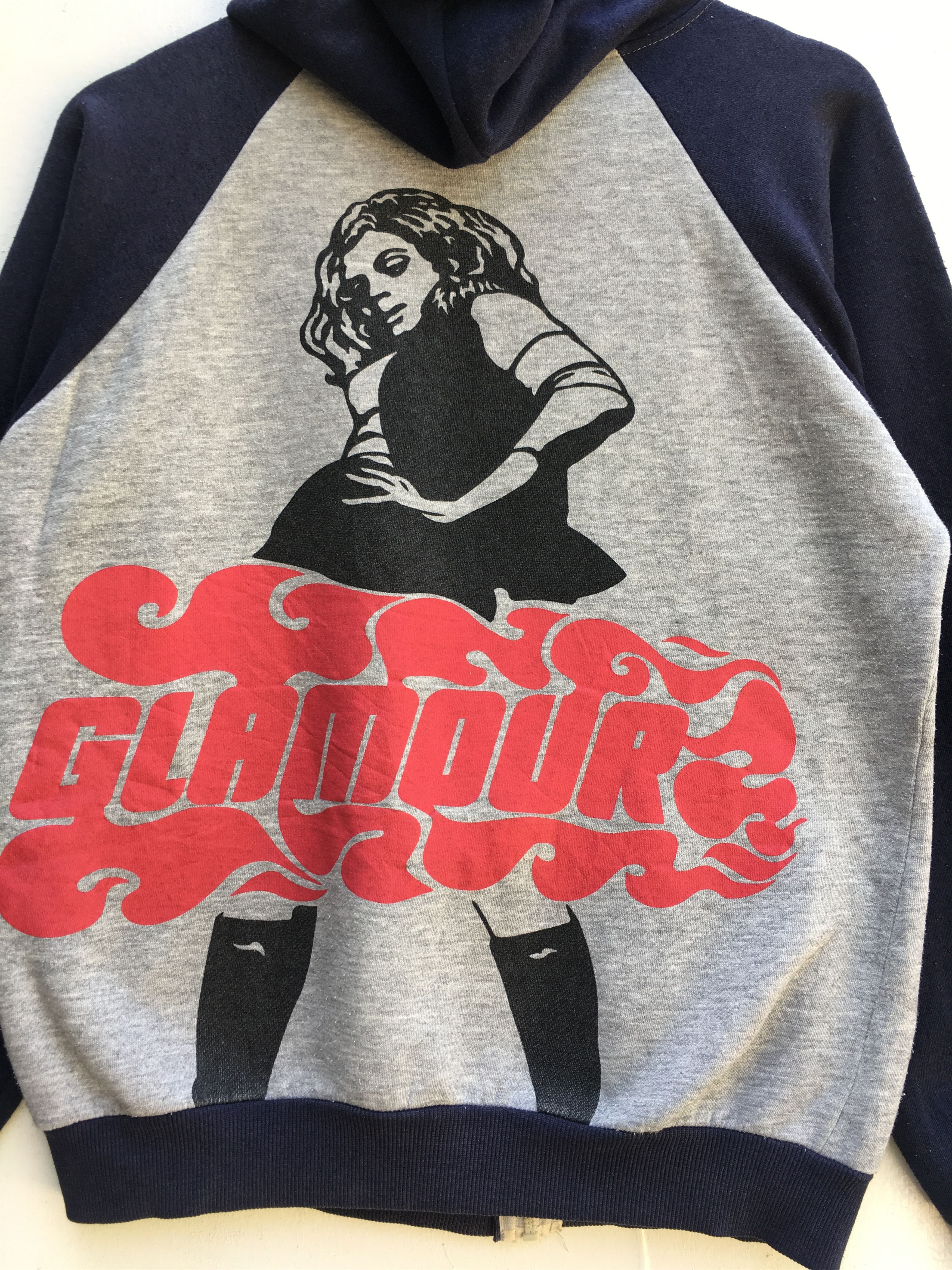 Hysteric Glamour Rare Vtg Hysteric Glamour Big Logo Zipper Hoodie Size US S / EU 44-46 / 1 - 4 Thumbnail