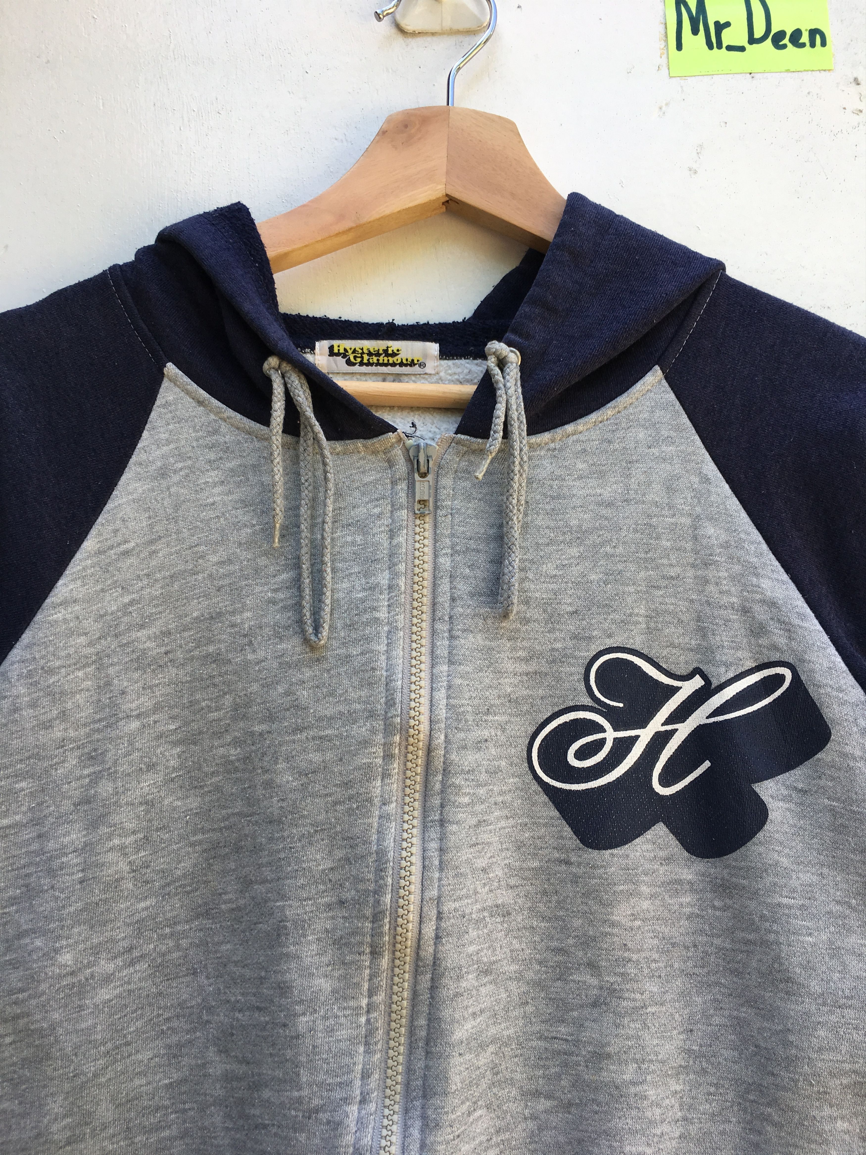 Hysteric Glamour Rare Vtg Hysteric Glamour Big Logo Zipper Hoodie Size US S / EU 44-46 / 1 - 9 Thumbnail