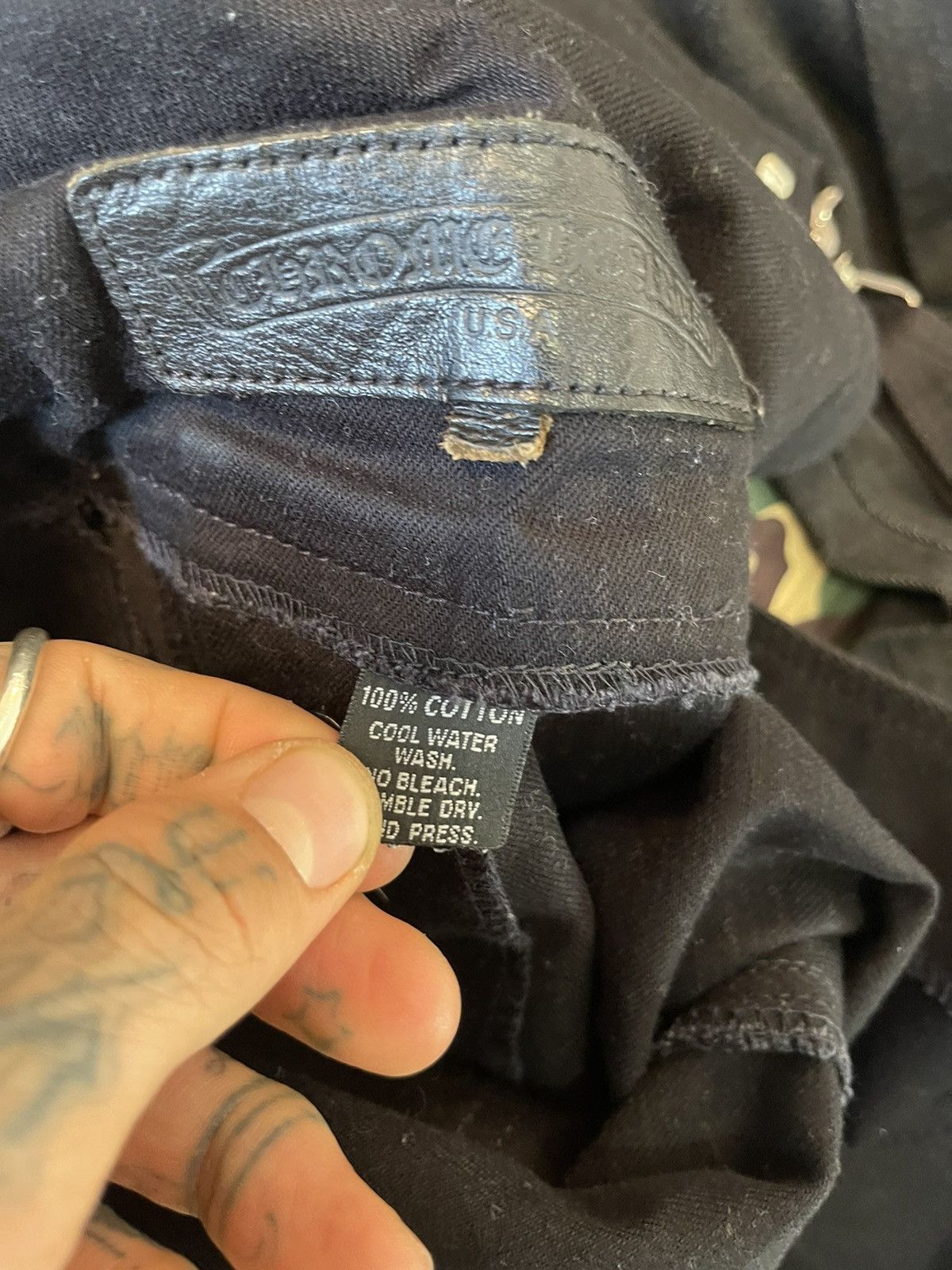 Chrome Hearts Chrome Hearts SZ34 Cargo Overalls Jumpsuit Jeans Size US 34 / EU 50 - 18 Thumbnail