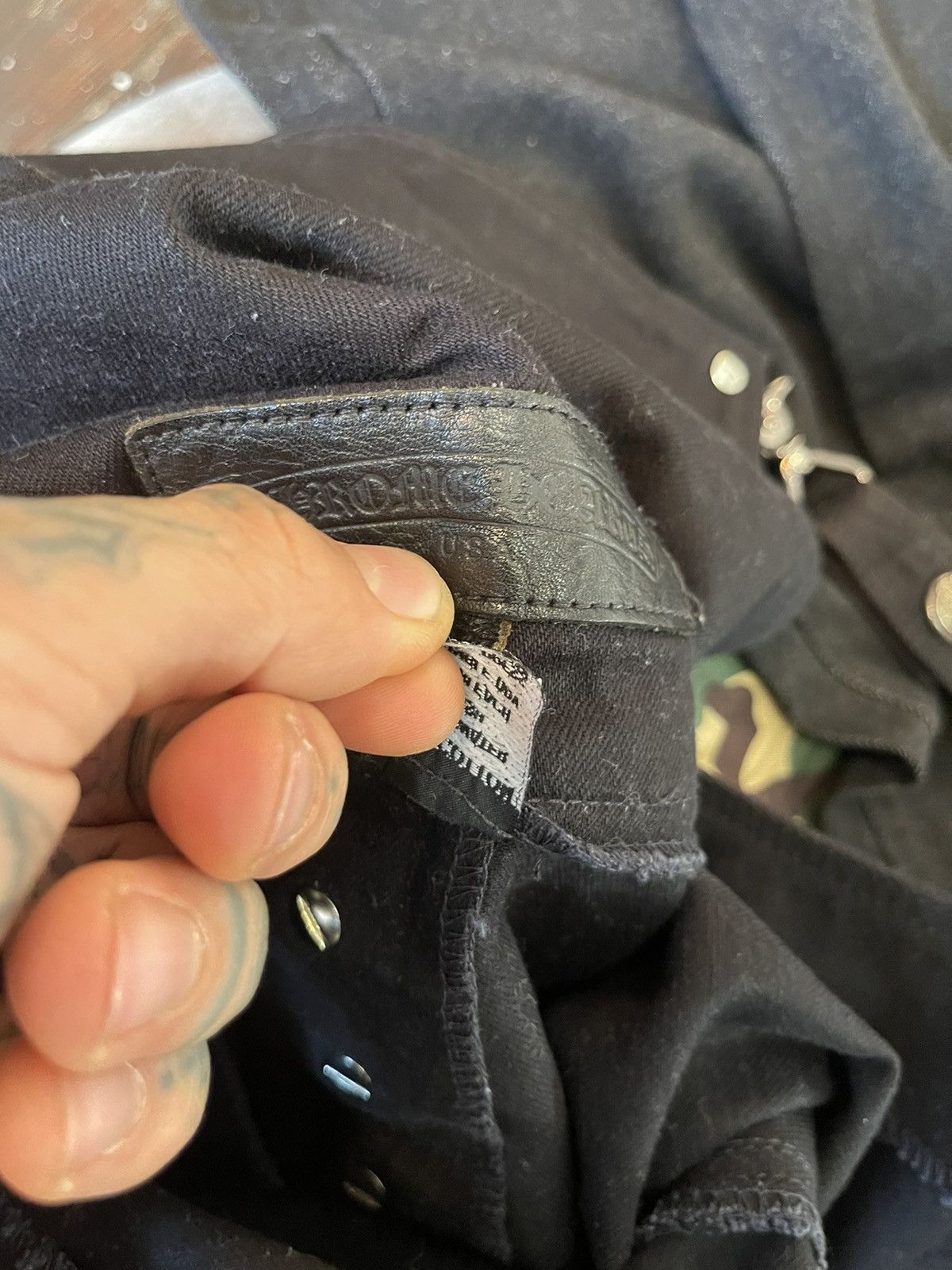 Chrome Hearts Chrome Hearts SZ34 Cargo Overalls Jumpsuit Jeans Size US 34 / EU 50 - 19 Thumbnail