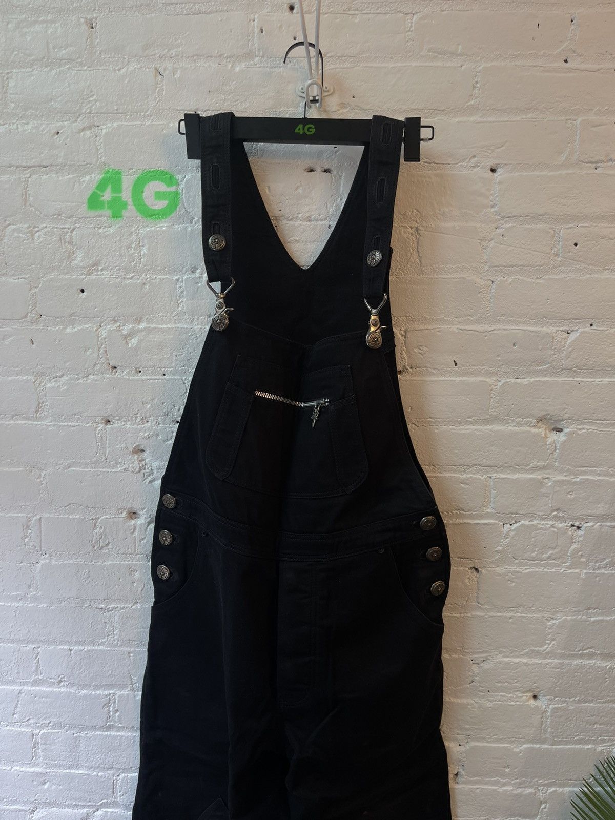 Chrome Hearts Chrome Hearts SZ34 Cargo Overalls Jumpsuit Jeans Size US 34 / EU 50 - 5 Thumbnail