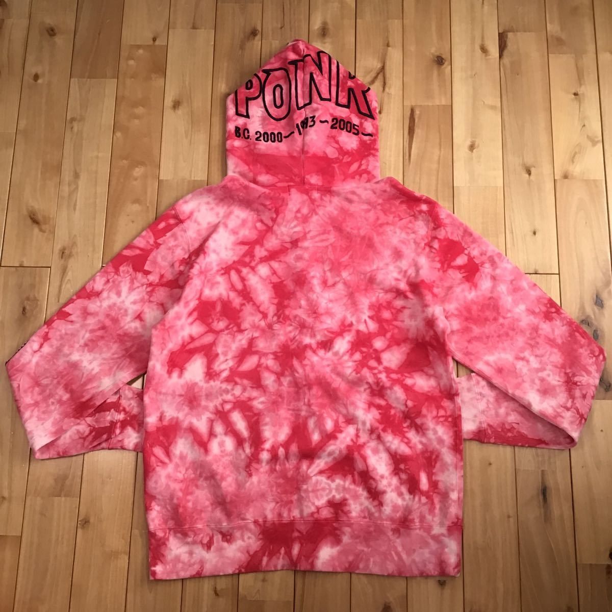 Bape BAPE Tie dye shark full zip hoodie a bathing ape Size US M / EU 48-50 / 2 - 2 Thumbnail