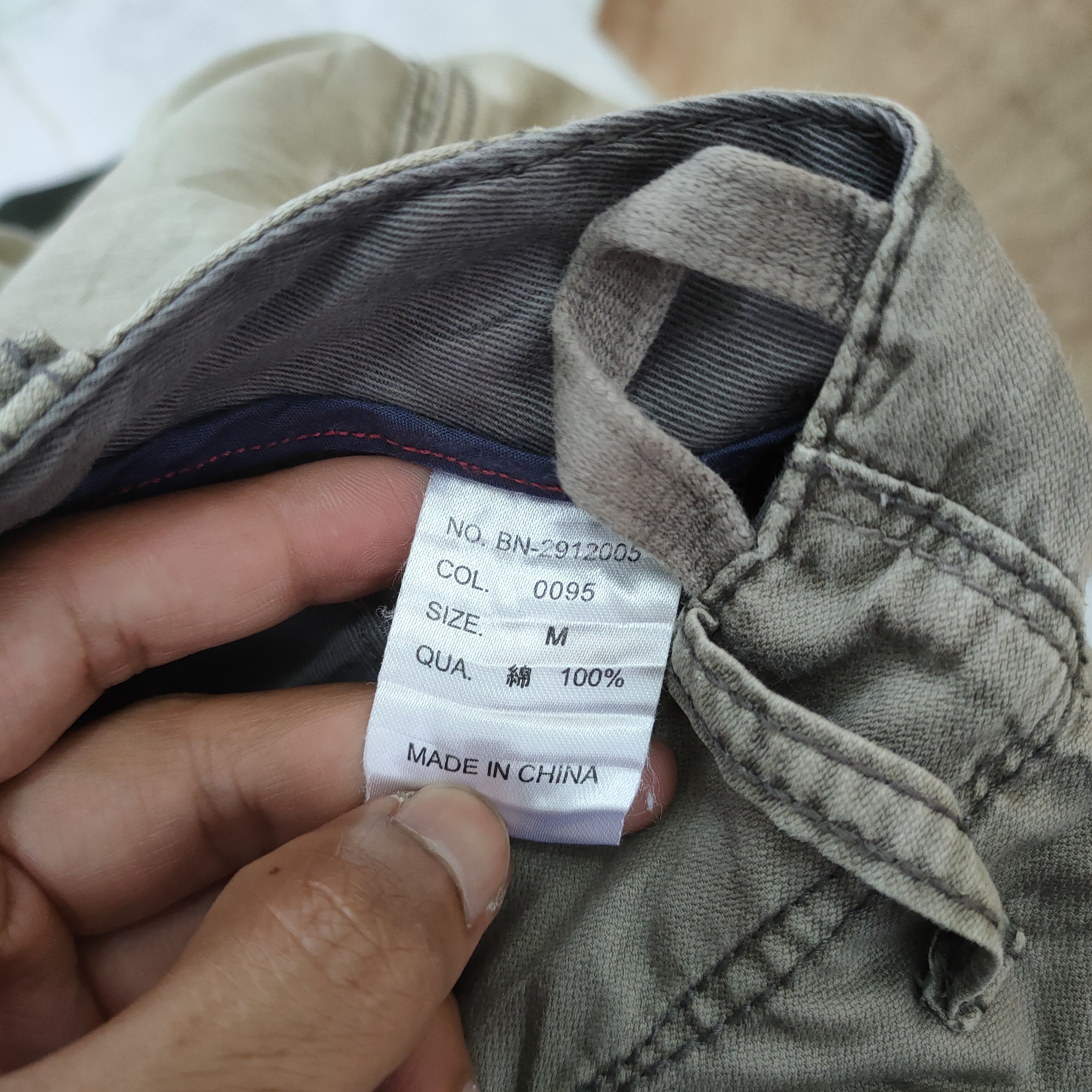 Japanese Brand BACK NUMBER FADED TYE DYE CARGO PANTS Size US 30 / EU 46 - 13 Thumbnail