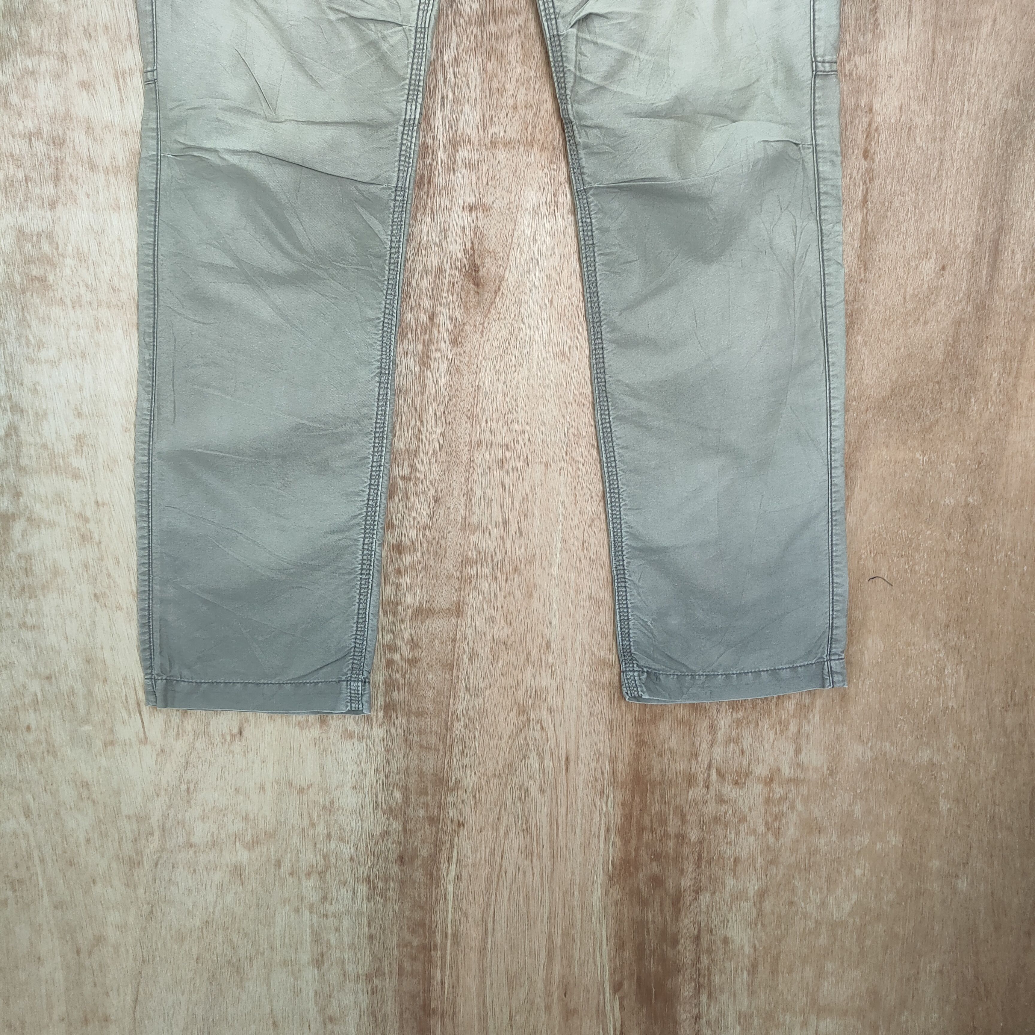 Japanese Brand BACK NUMBER FADED TYE DYE CARGO PANTS Size US 30 / EU 46 - 3 Thumbnail