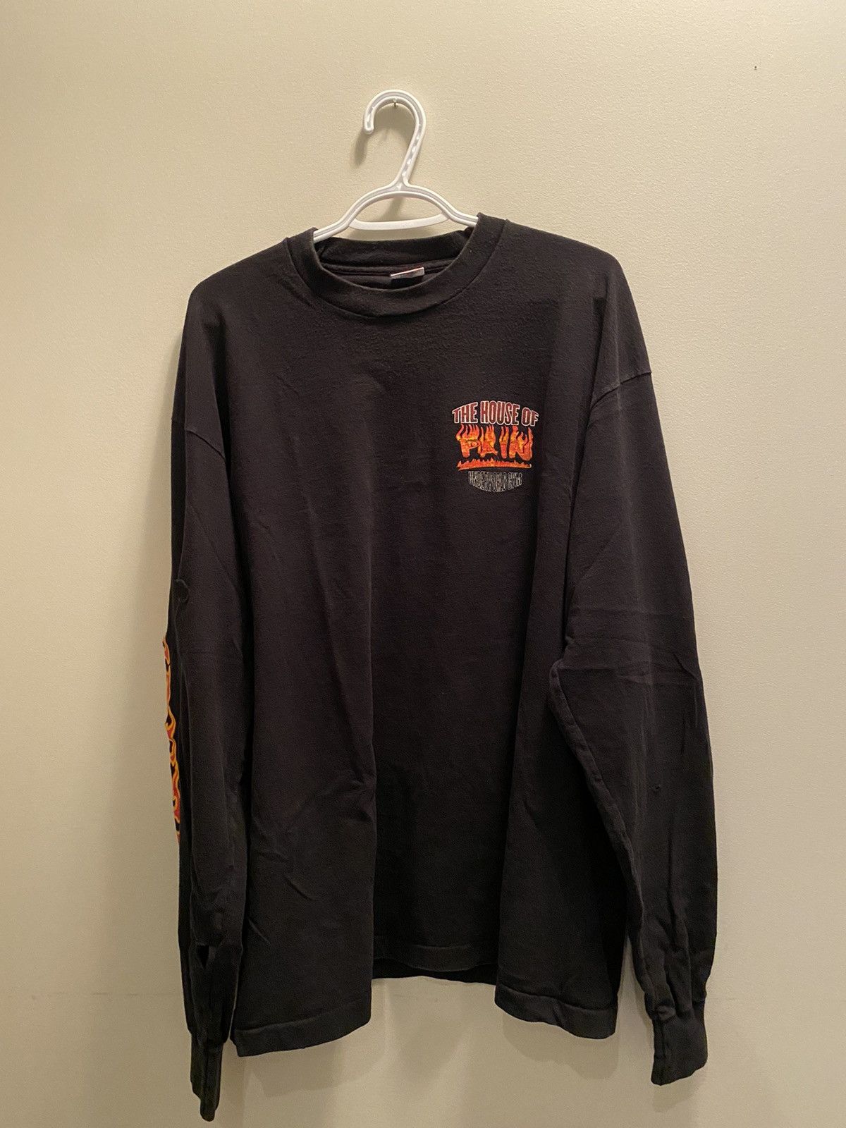 Vintage VINTAGE 90’s THE HOUSE OF PAIN GYM STAFF LONG SLEEVE SHIRT Size US XXL / EU 58 / 5 - 6 Thumbnail