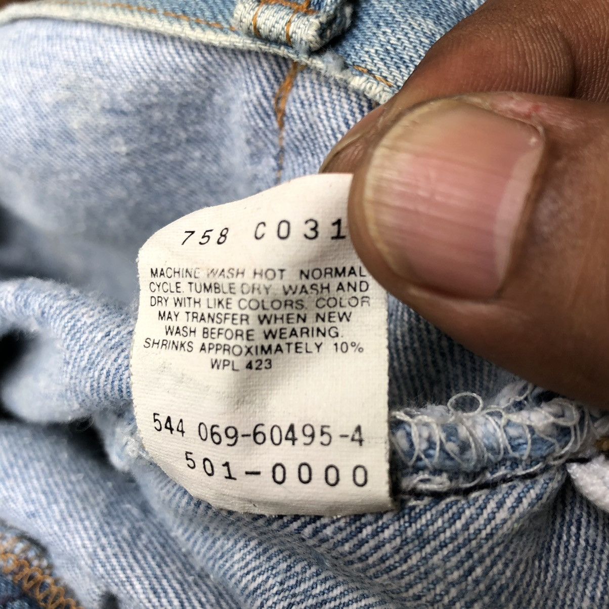 Levi's × Vintage Vintage Levis 501 Custom Distressed Denim Jeans Size US 31 - 7 Thumbnail