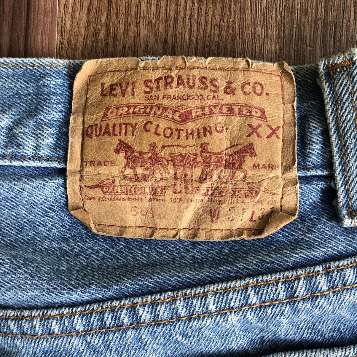 Levi's × Vintage Vintage Levis 501 Custom Distressed Denim Jeans Size US 31 - 9 Thumbnail