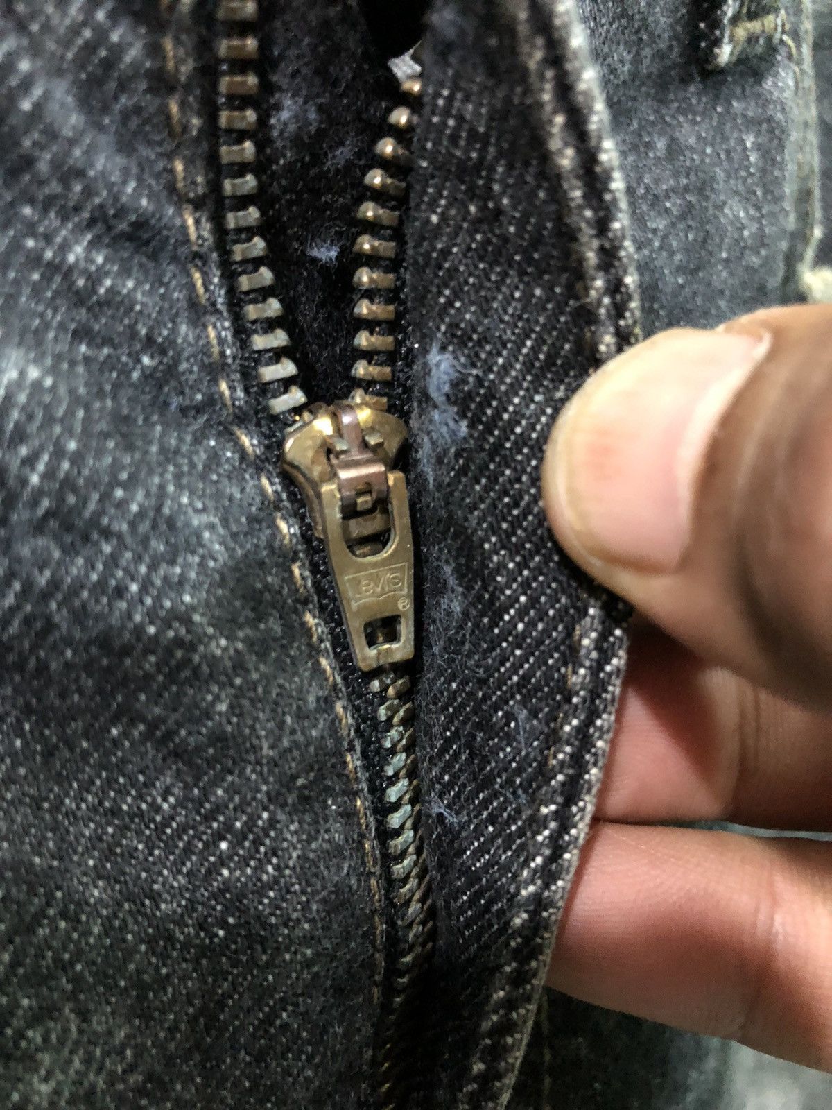 Levi's × Vintage Vintage Levis 505 Distressed Denim Jeans Size US 30 / EU 46 - 6 Thumbnail
