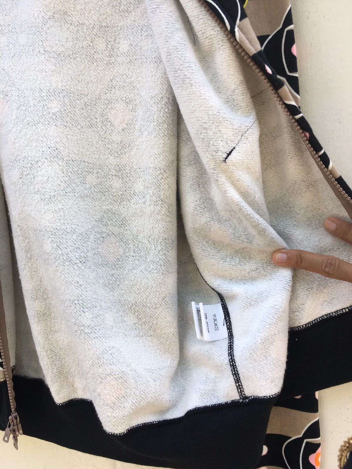 Bape × Kaws Bape x Kaws Baby Milo Monogram Full Zip Hoodie Size US S / EU 44-46 / 1 - 11 Thumbnail