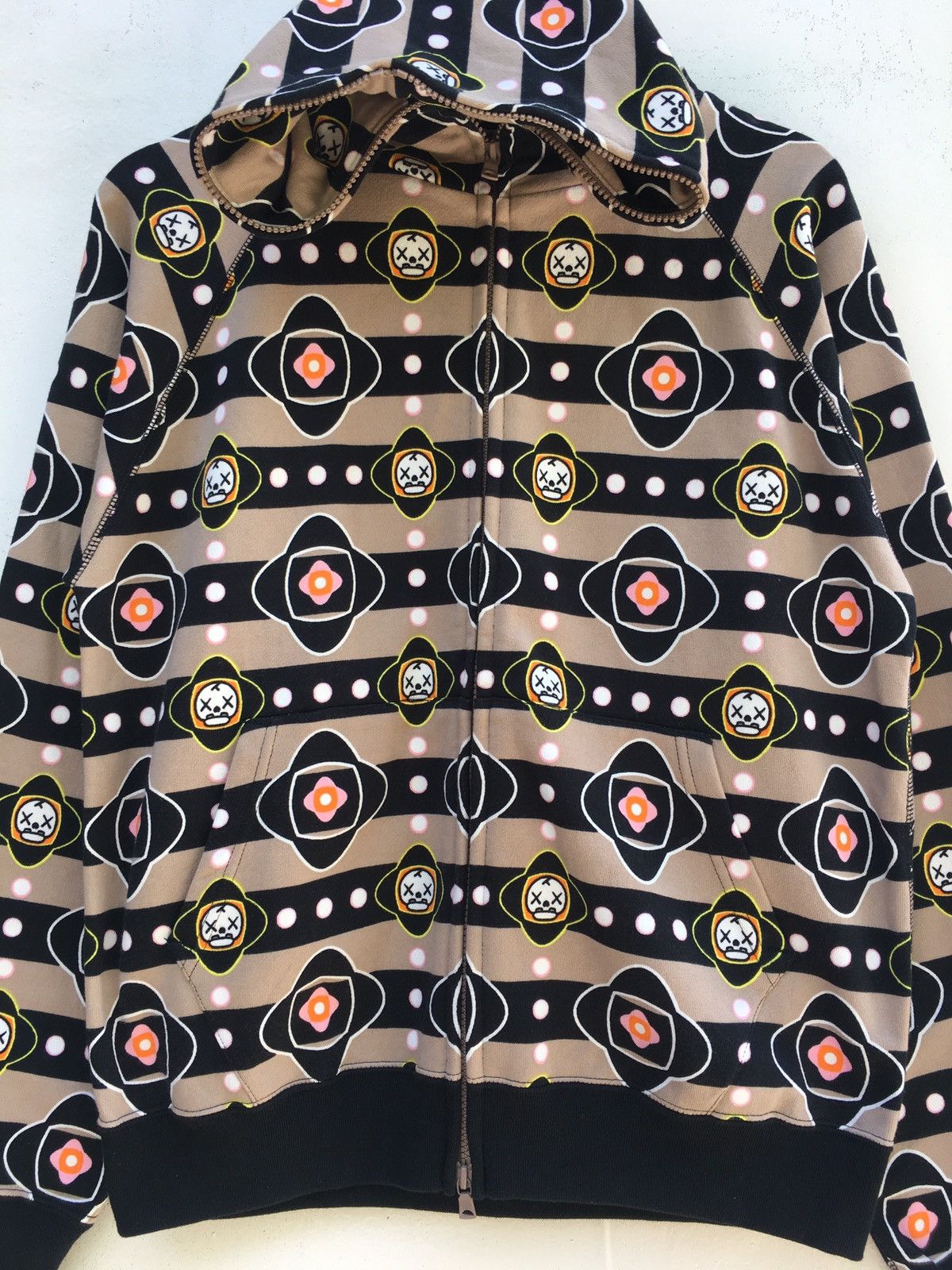 Bape × Kaws Bape x Kaws Baby Milo Monogram Full Zip Hoodie Size US S / EU 44-46 / 1 - 3 Thumbnail