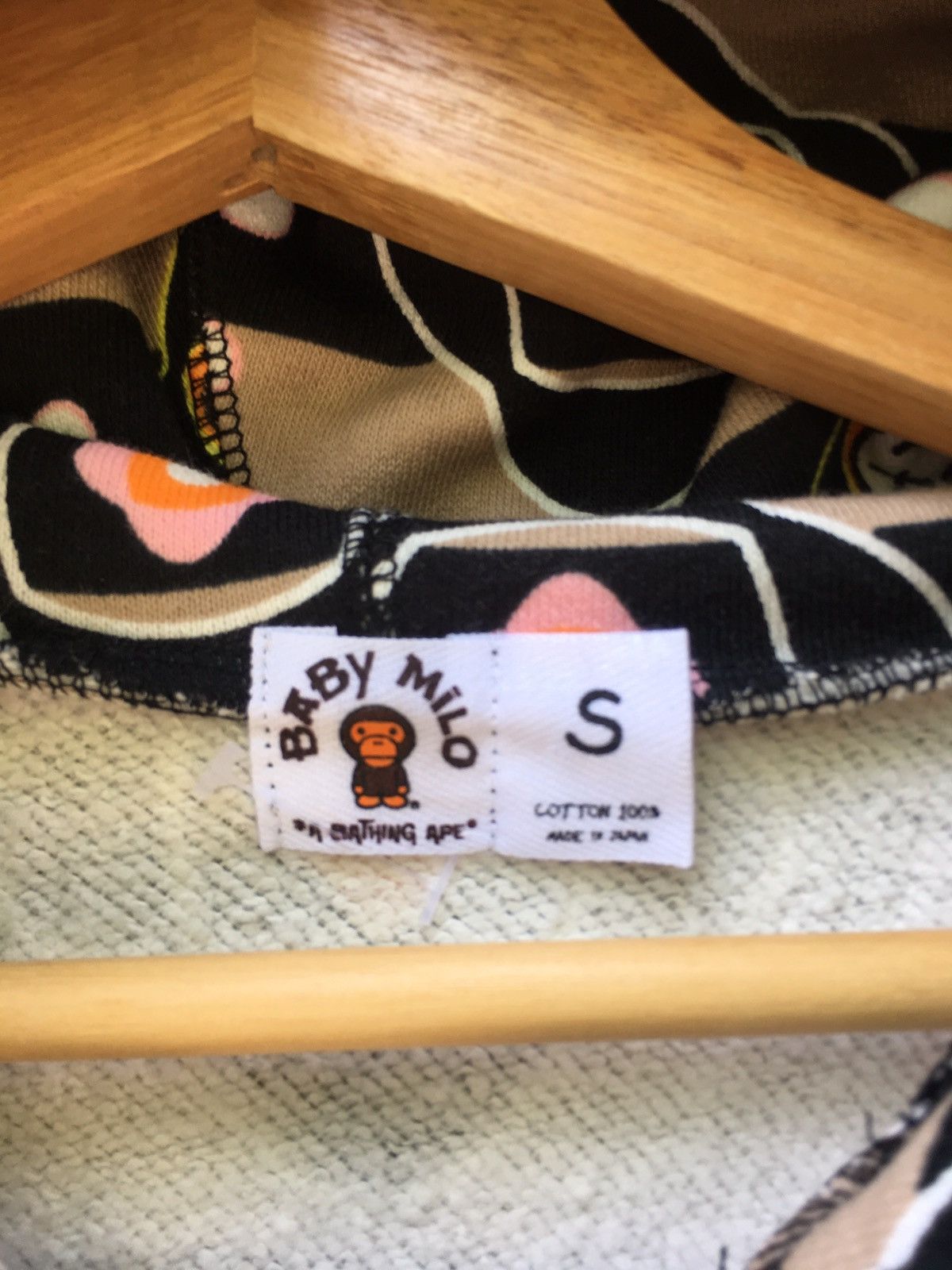 Bape × Kaws Bape x Kaws Baby Milo Monogram Full Zip Hoodie Size US S / EU 44-46 / 1 - 9 Thumbnail