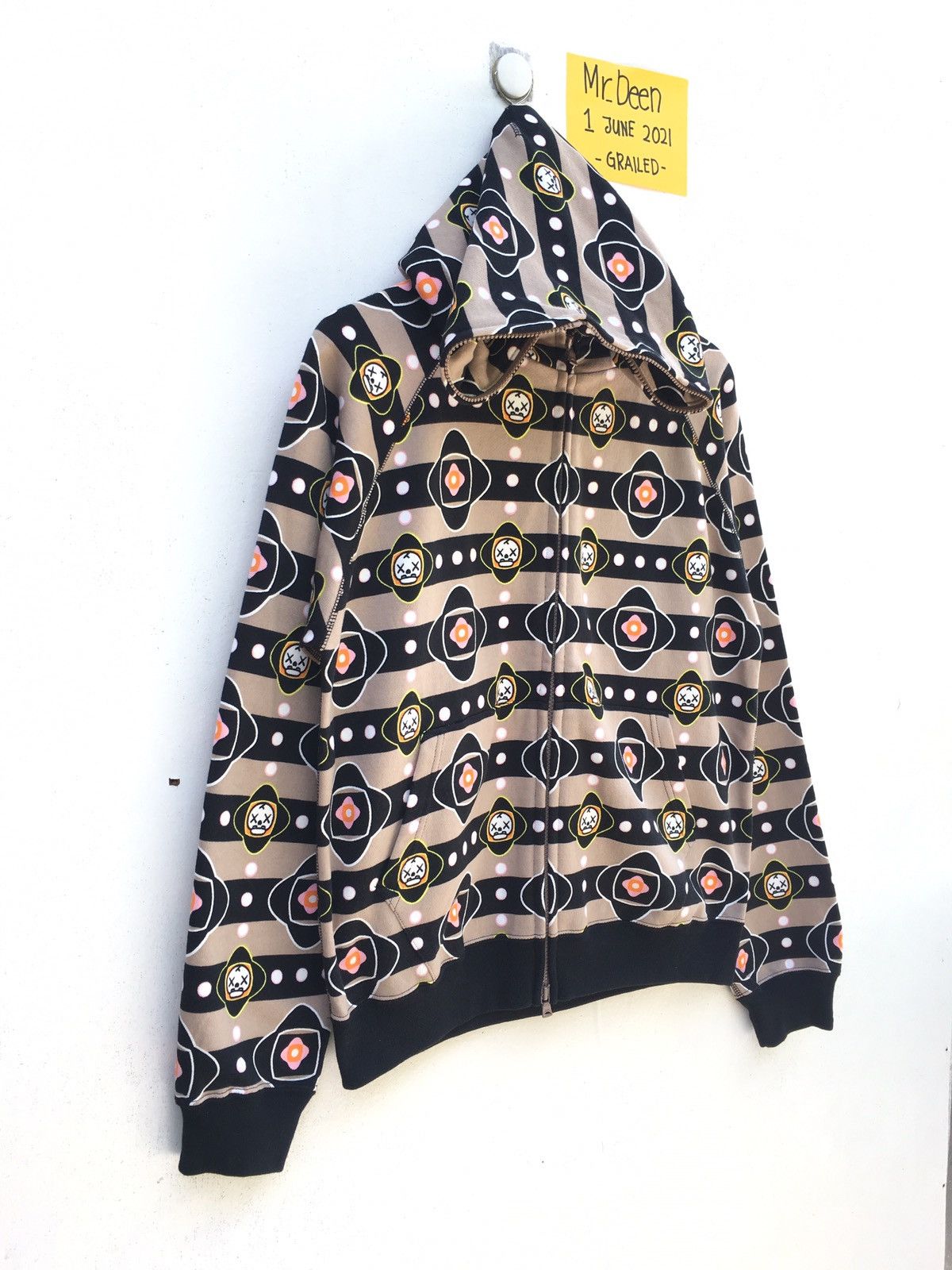 Bape × Kaws Bape x Kaws Baby Milo Monogram Full Zip Hoodie Size US S / EU 44-46 / 1 - 2 Thumbnail