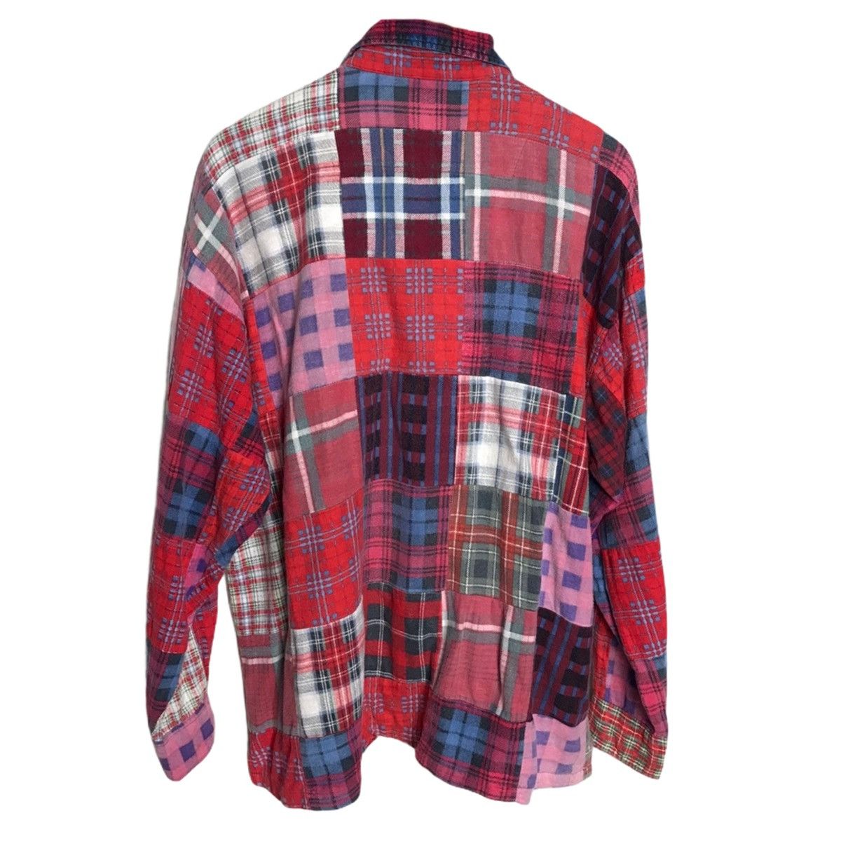 Japanese Brand Studio canal patchwork button up shirt Size US XL / EU 56 / 4 - 2 Thumbnail
