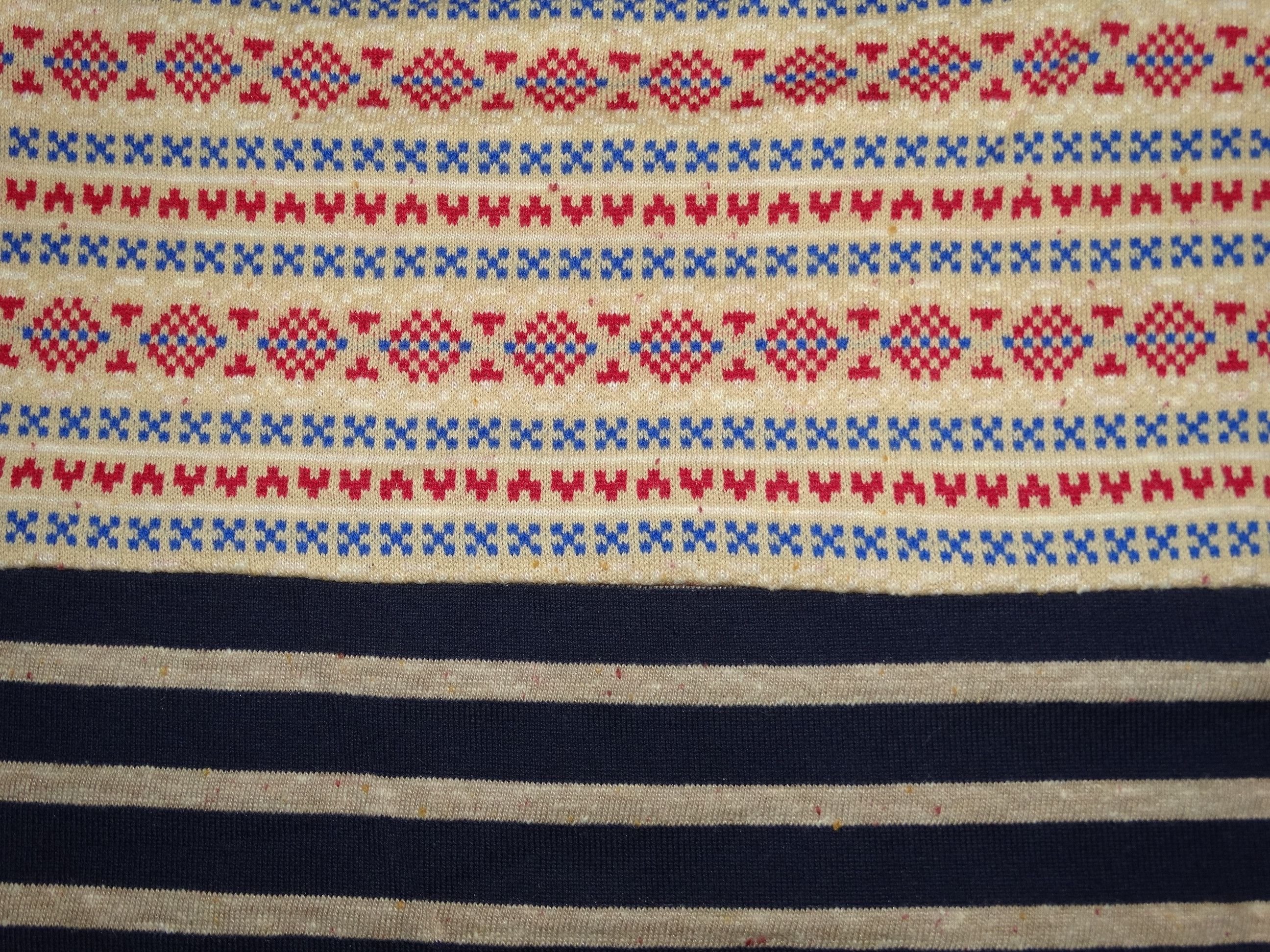Flannel × SHIPS × Ships Jet Blue W8 Ships tee sleeves 3/4 stripes striped tartan madras M Size US M / EU 48-50 / 2 - 8 Thumbnail