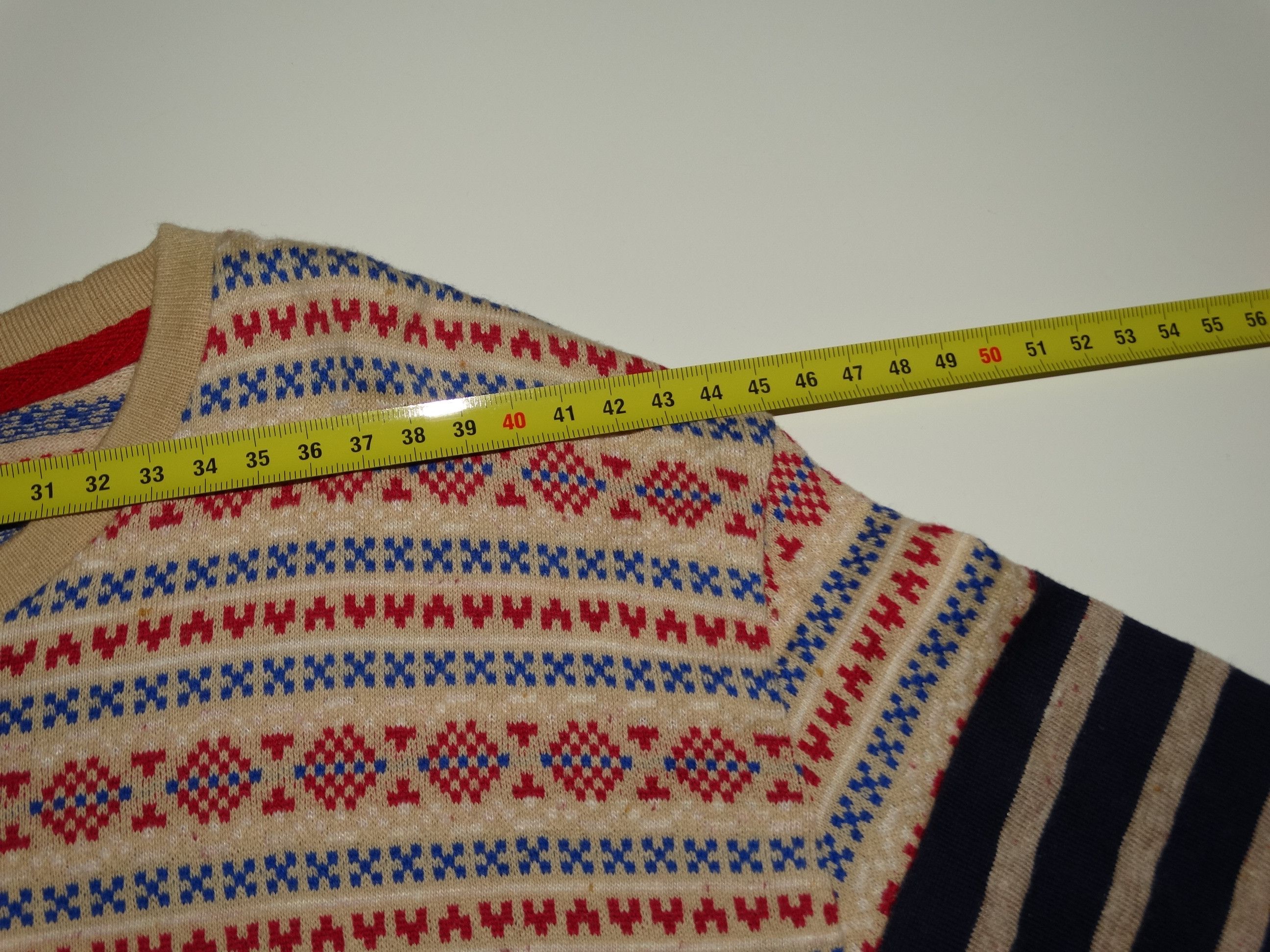 Flannel × SHIPS × Ships Jet Blue W8 Ships tee sleeves 3/4 stripes striped tartan madras M Size US M / EU 48-50 / 2 - 6 Thumbnail
