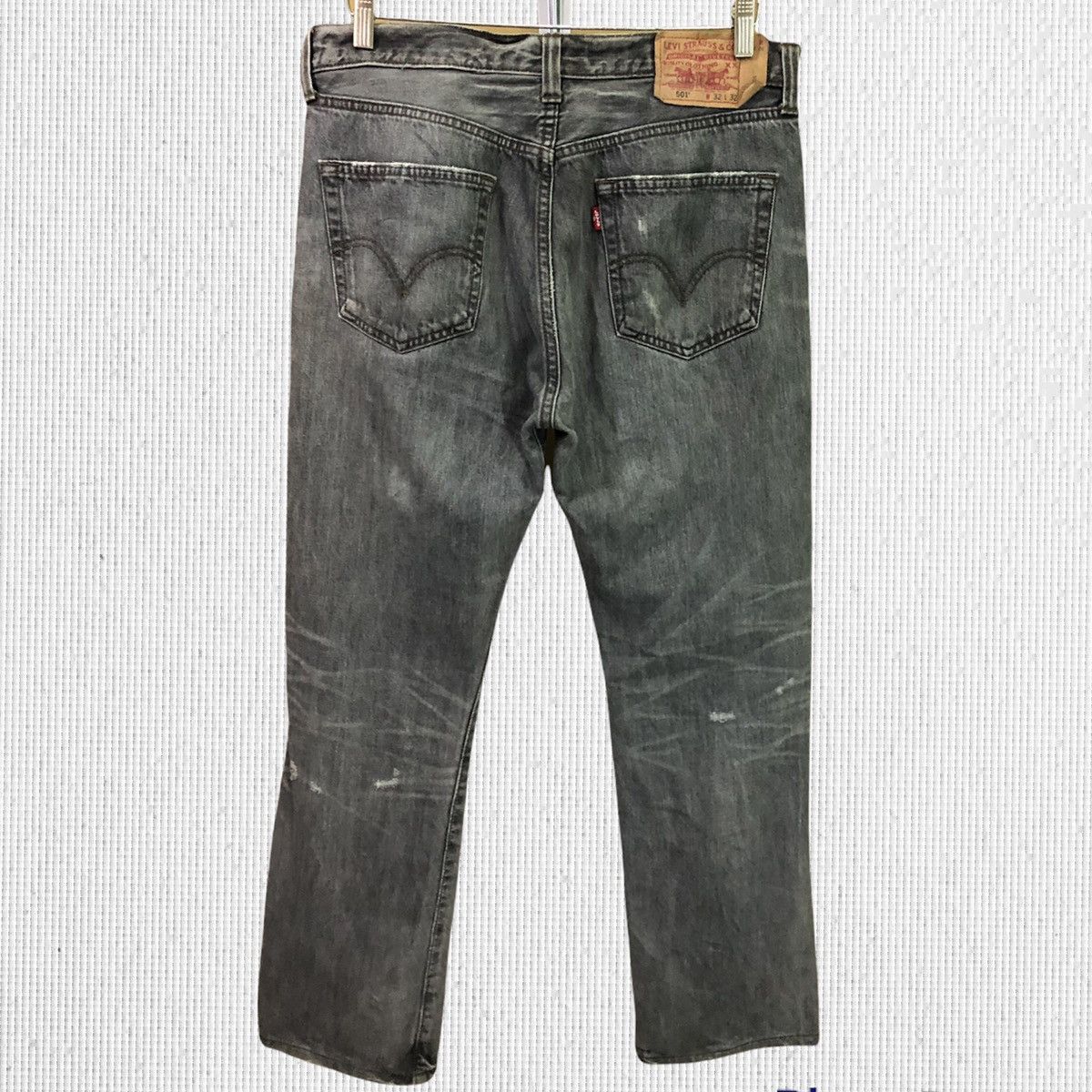 Levi's Vintage Levis 501 Distressed Denim Jeans Size US 32 / EU 48 - 2 Thumbnail