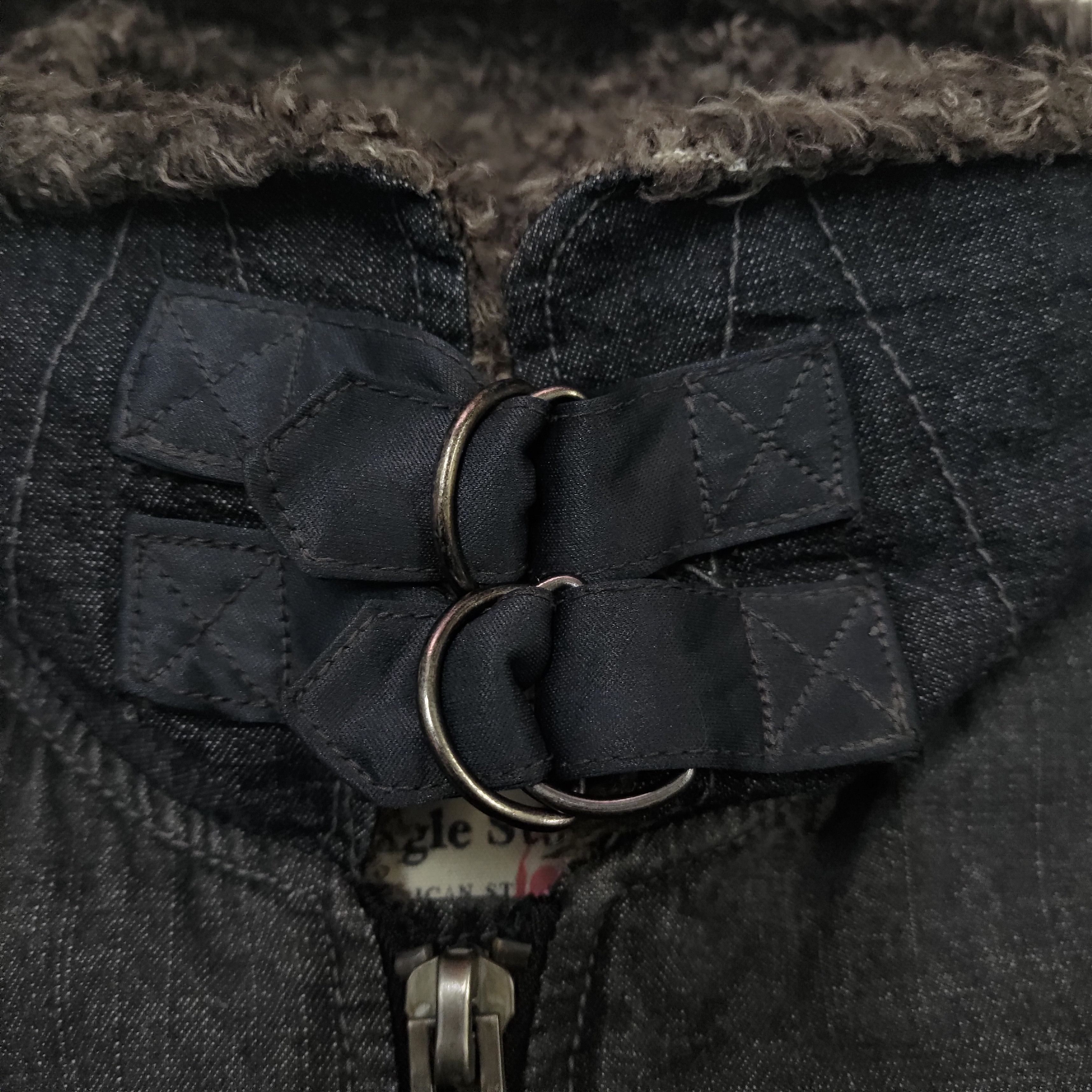 Vintage 🔥Vintage Jungle Storm American Standard Denim Sherpa Jacket Size US L / EU 52-54 / 3 - 12 Thumbnail