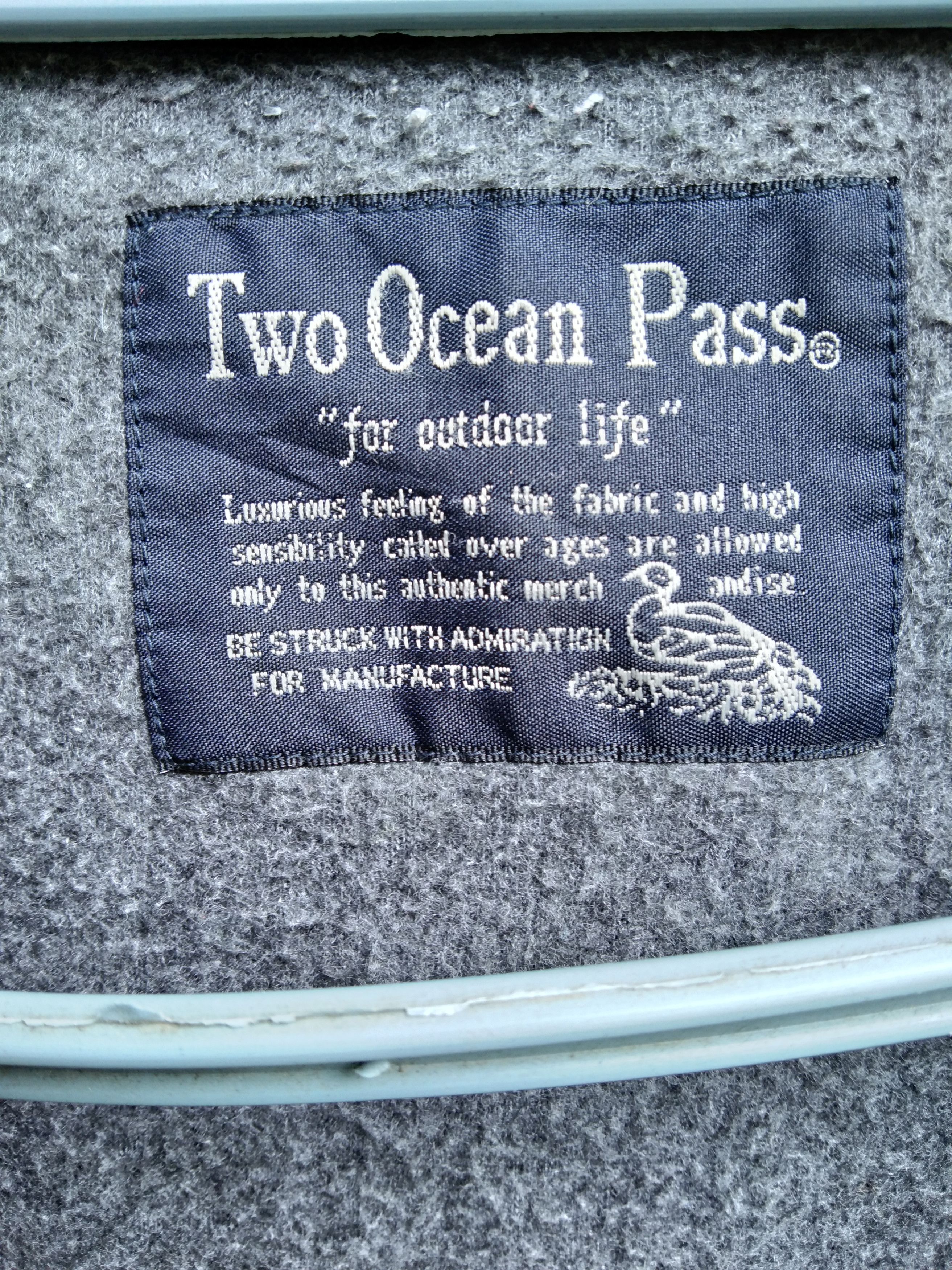 Japanese Brand TWO OCEAN PASS DEEP PILE FLEECE JACKET Size US M / EU 48-50 / 2 - 10 Thumbnail