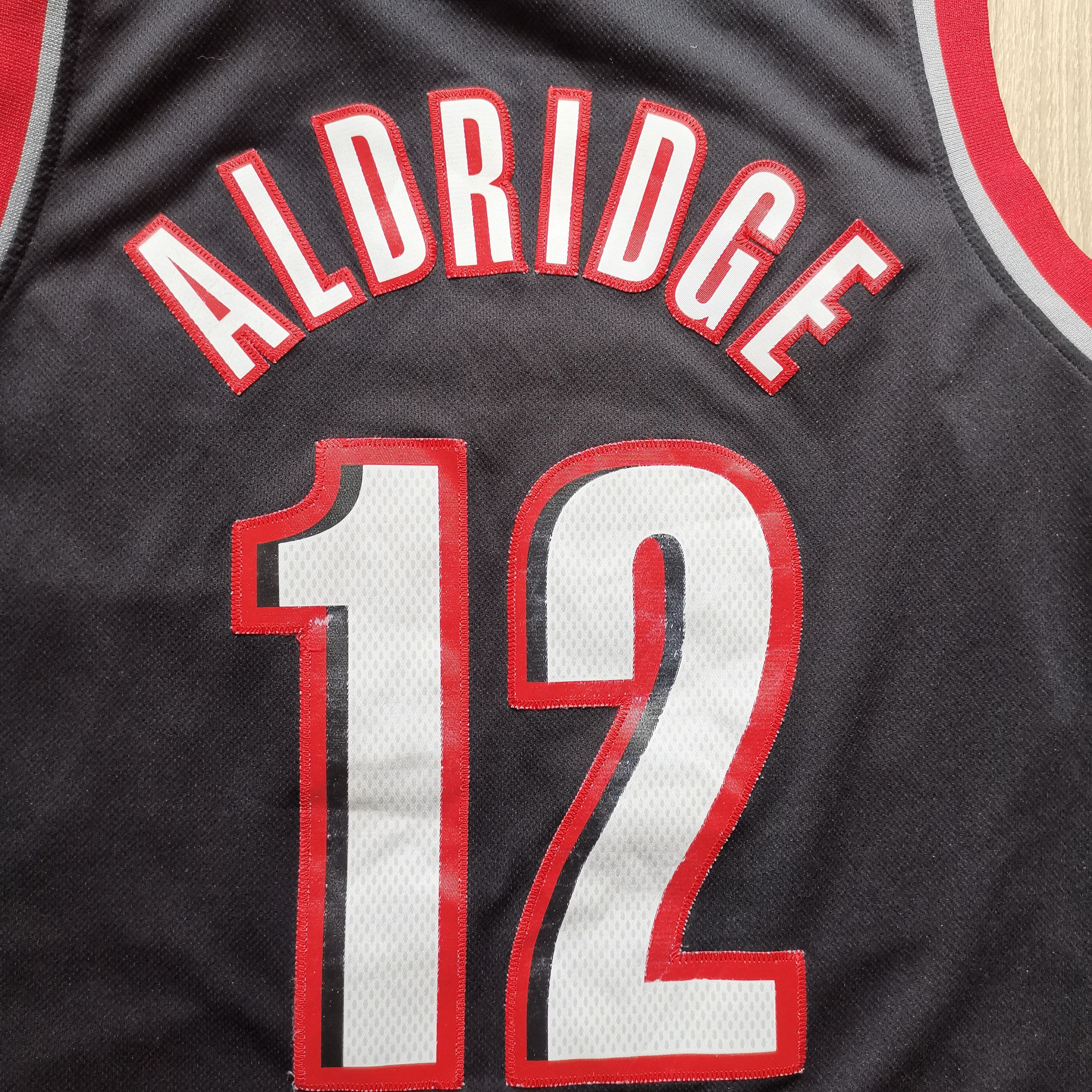 Adidas Adidas Portland Blazers #12 LaMarcus Aldridge nba jersey Size US S / EU 44-46 / 1 - 7 Thumbnail