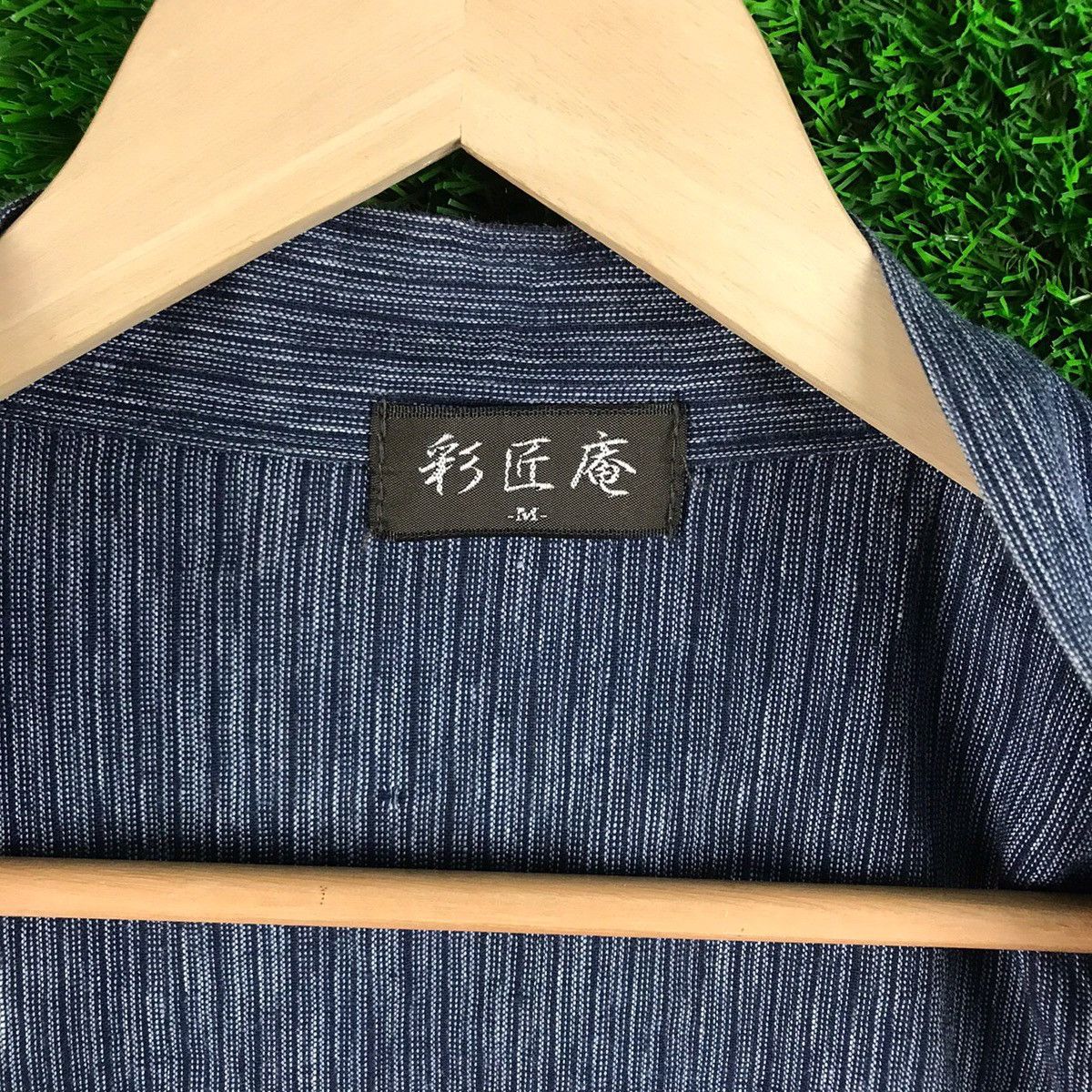 Indigo × Japanese Brand Vintage Kimono Japanese Traditional Size US M / EU 48-50 / 2 - 9 Thumbnail
