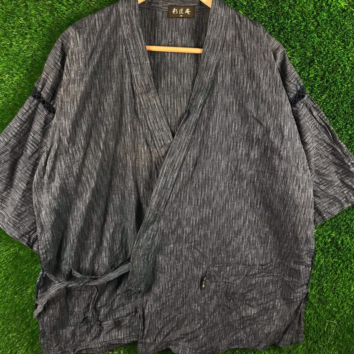 Indigo × Japanese Brand Vintage Kimono Japanese Traditional Size US M / EU 48-50 / 2 - 2 Thumbnail