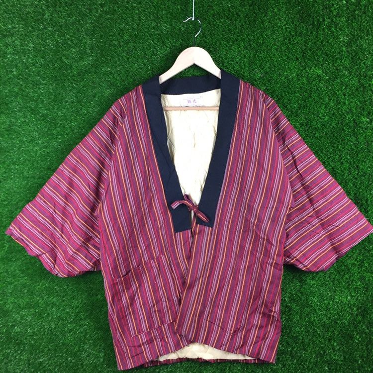 Japanese Brand Vintage Striped Kimono Japanese Traditional Size US M / EU 48-50 / 2 - 1 Thumbnail