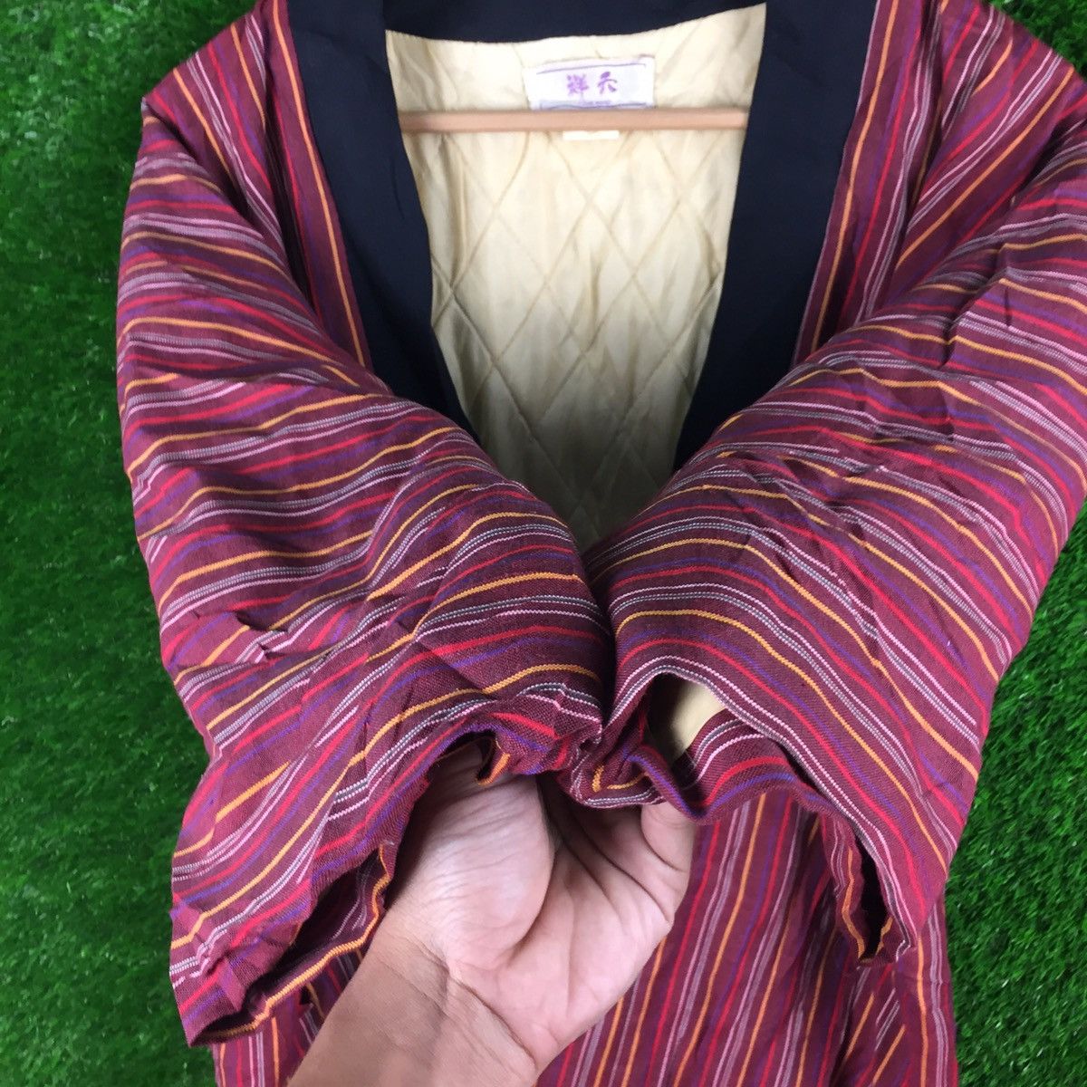 Japanese Brand Vintage Striped Kimono Japanese Traditional Size US M / EU 48-50 / 2 - 5 Thumbnail