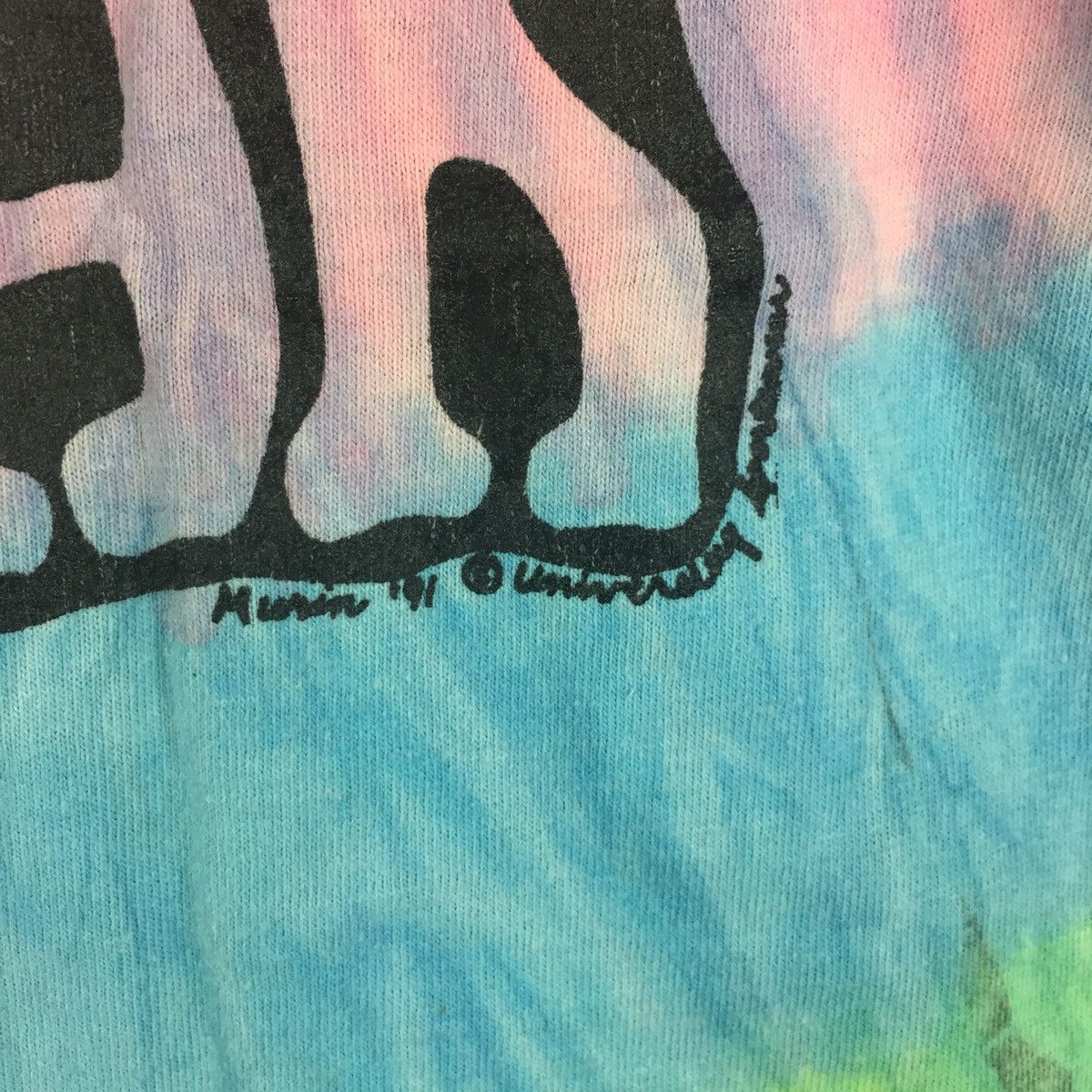 Vintage Vintage Woodstock Revival ‘91 Make Love Not War T-shirt Size US L / EU 52-54 / 3 - 6 Thumbnail