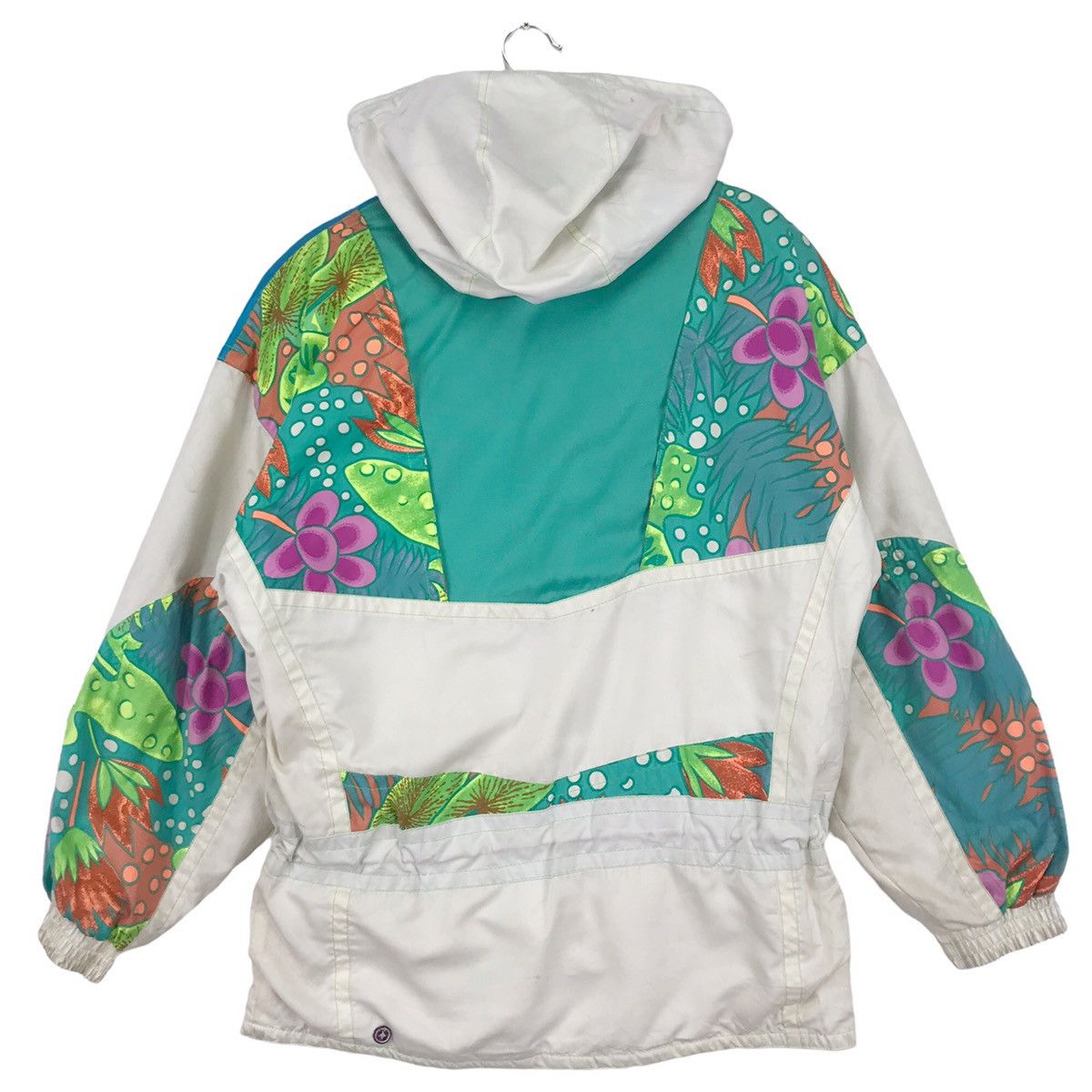Colmar Colmar Flower Design Hoodie Ski Jacket Size US XL / EU 56 / 4 - 6 Thumbnail