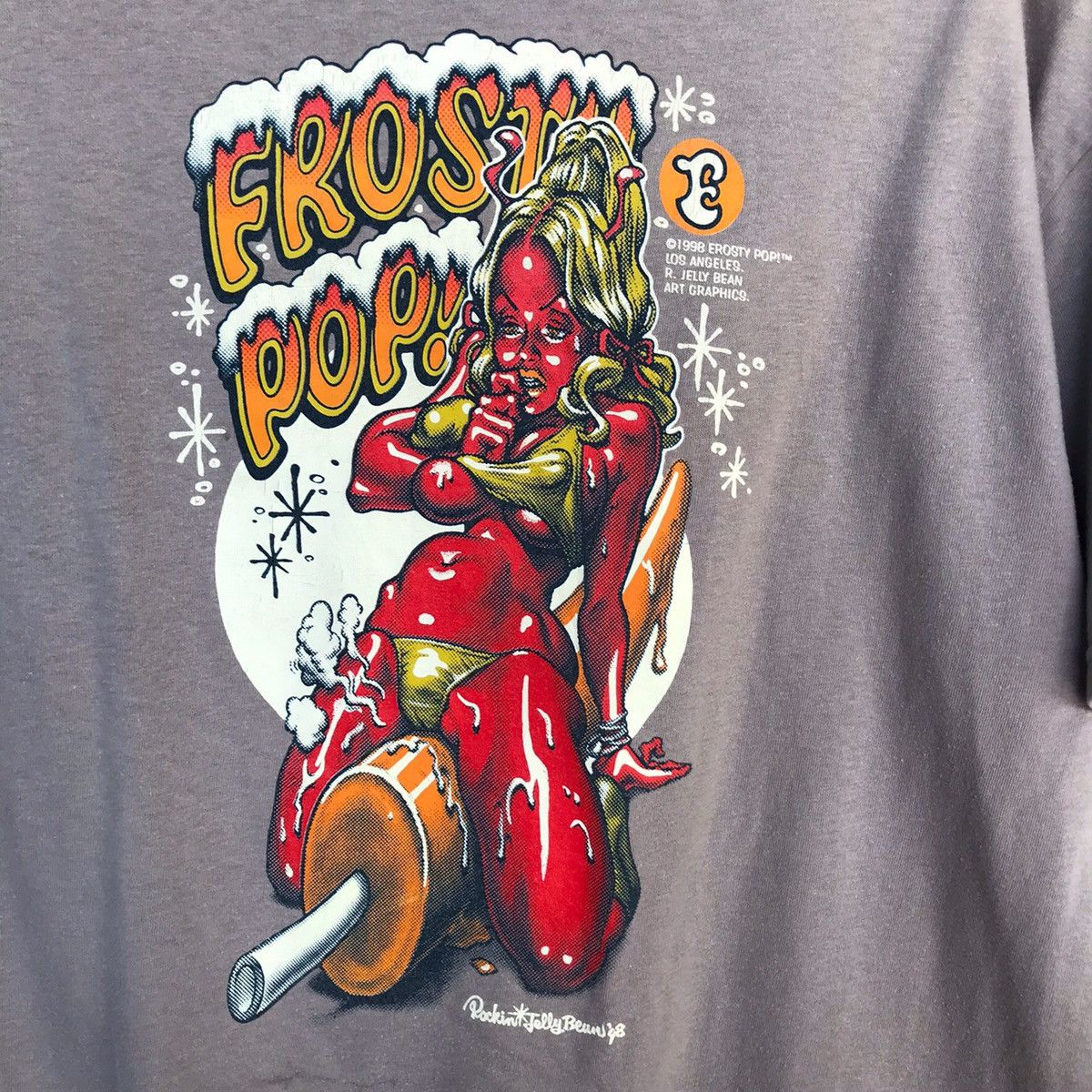 Vintage ‼️Rare Vintage ROCKIN JELLY BEAN Erosty Pop Art 1998 Size US XL / EU 56 / 4 - 3 Thumbnail