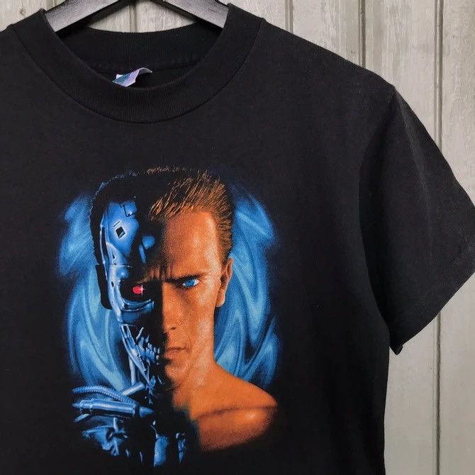 Vintage 🔥Vintage TERMINATOR 2 I told you i will be back 90s tees Size US S / EU 44-46 / 1 - 3 Thumbnail