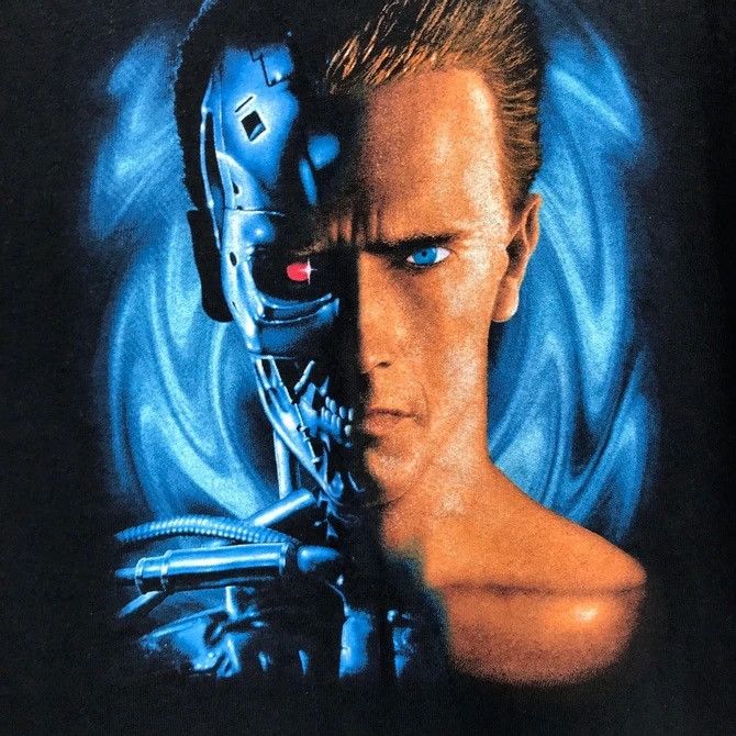 Vintage 🔥Vintage TERMINATOR 2 I told you i will be back 90s tees Size US S / EU 44-46 / 1 - 6 Thumbnail