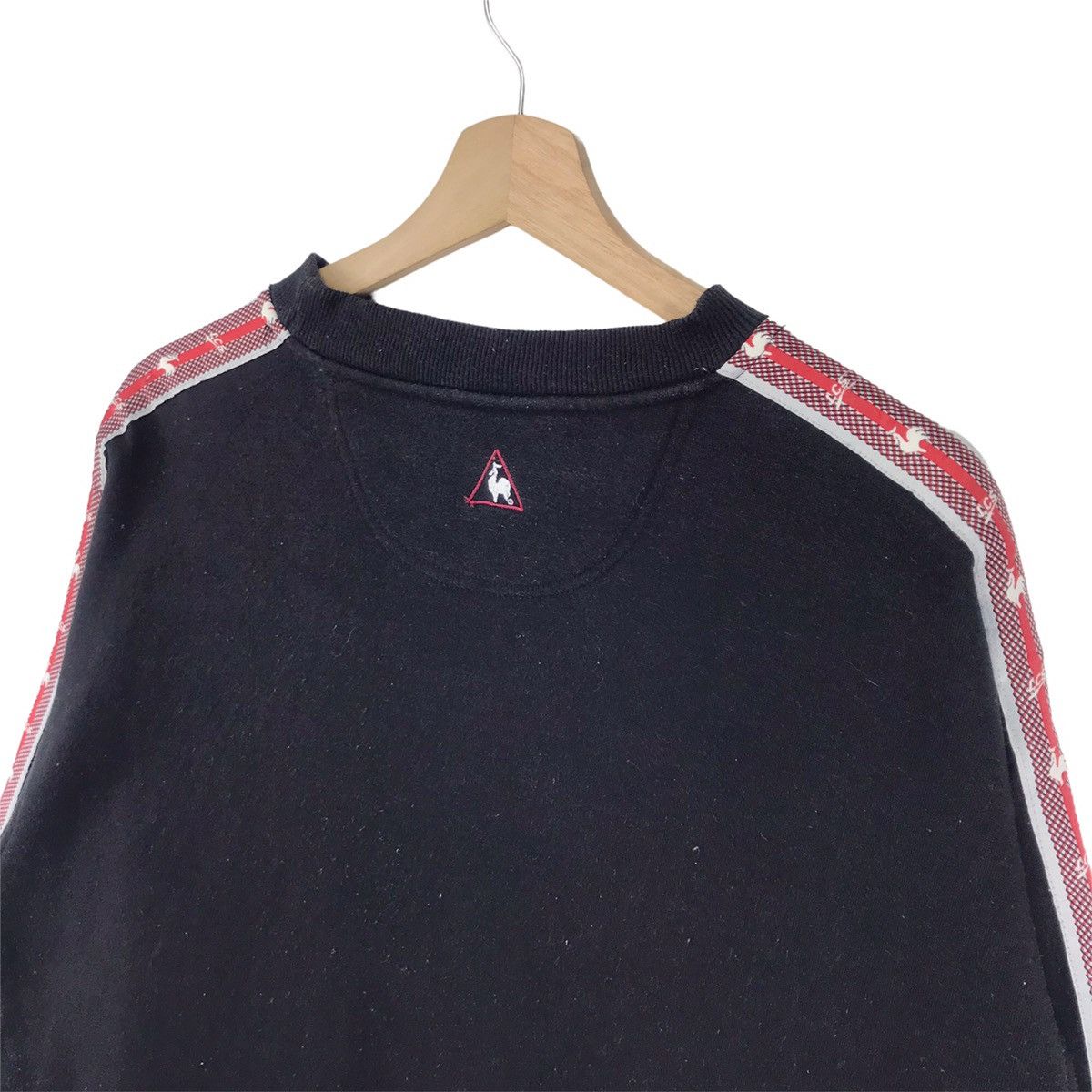 Le Coq Sportif × Vintage 90’s Le Coq Sportif Embroidered Logo Side Tape Sweatshirts Size US L / EU 52-54 / 3 - 6 Thumbnail