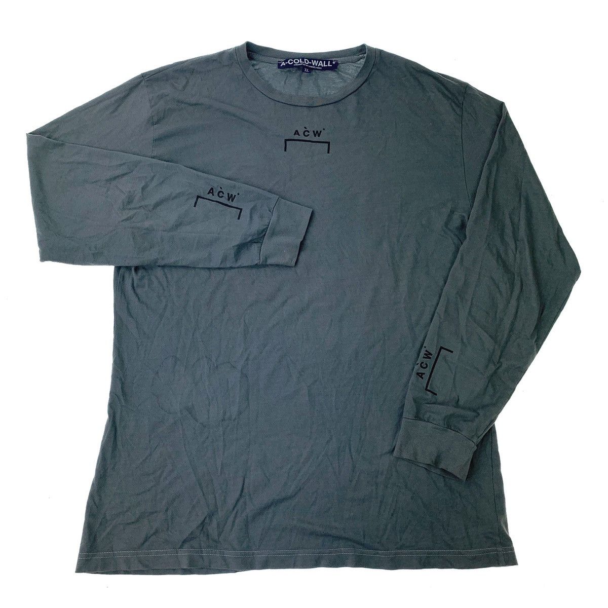 A-COLD-WALL* Grey Long Sleeve T Shirt