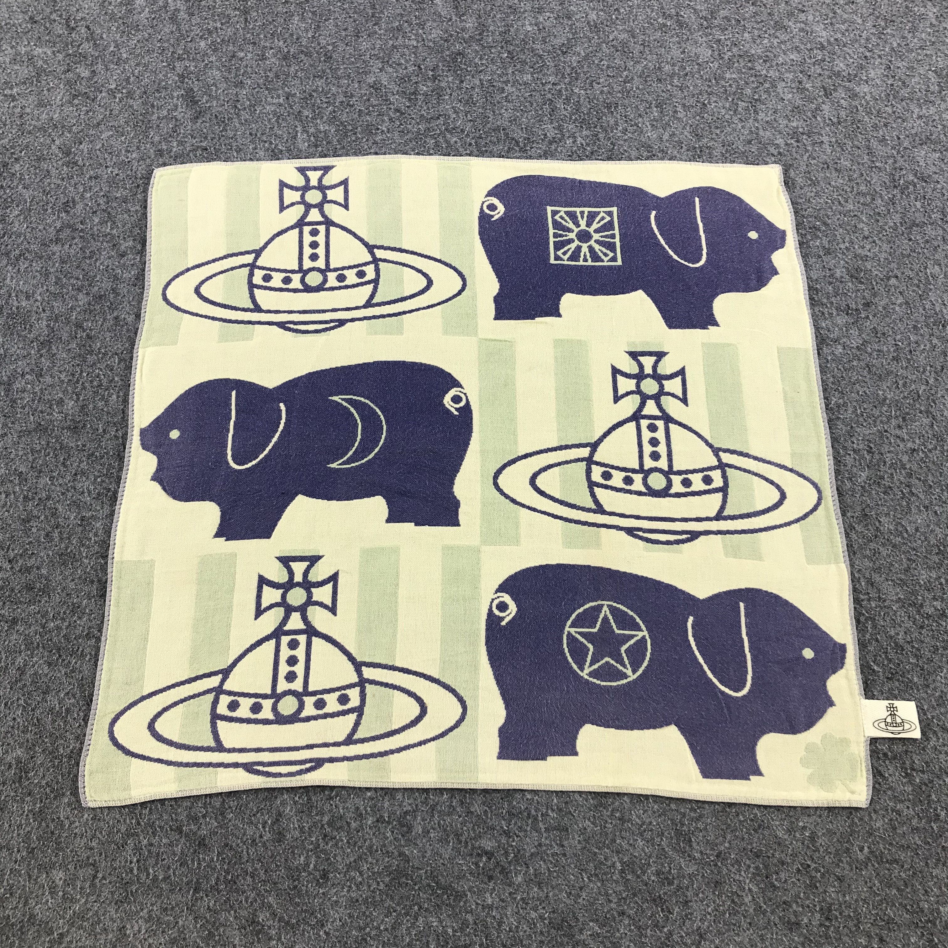Vivienne Westwood Vivienne Westwood Handkerchief Neckerchief Bandana H1296 Size ONE SIZE - 1 Thumbnail