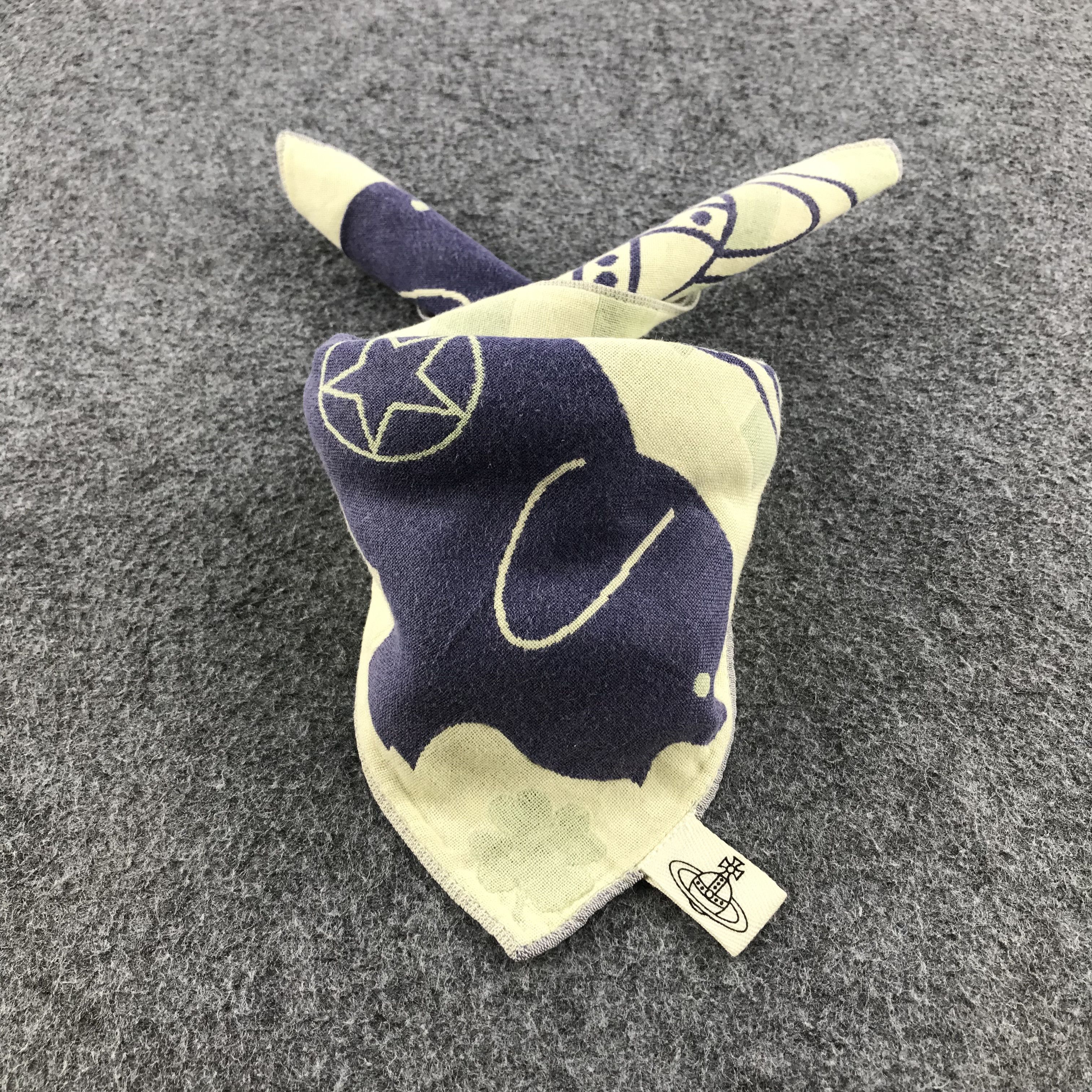 Vivienne Westwood Vivienne Westwood Handkerchief Neckerchief Bandana H1296 Size ONE SIZE - 2 Thumbnail